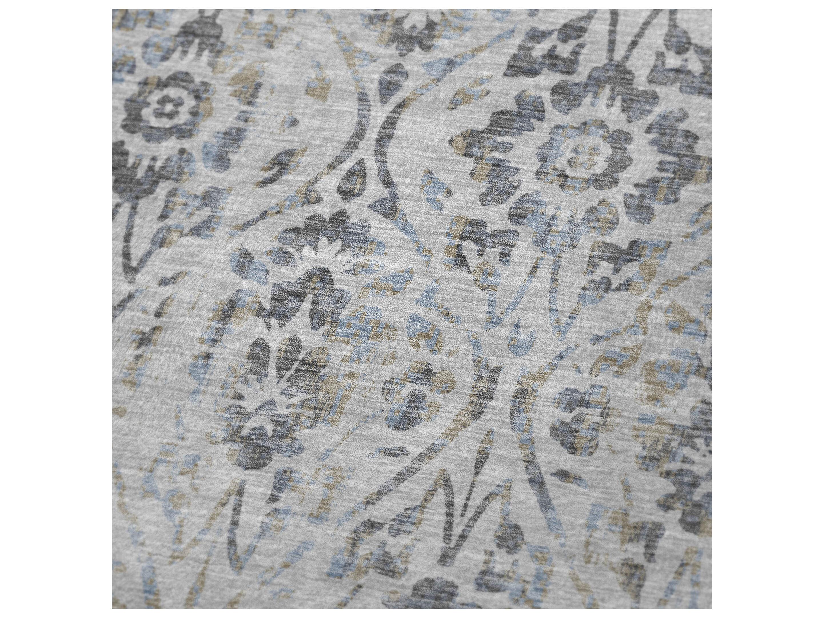 Dalyn Sherpa Gray Polyester Throw