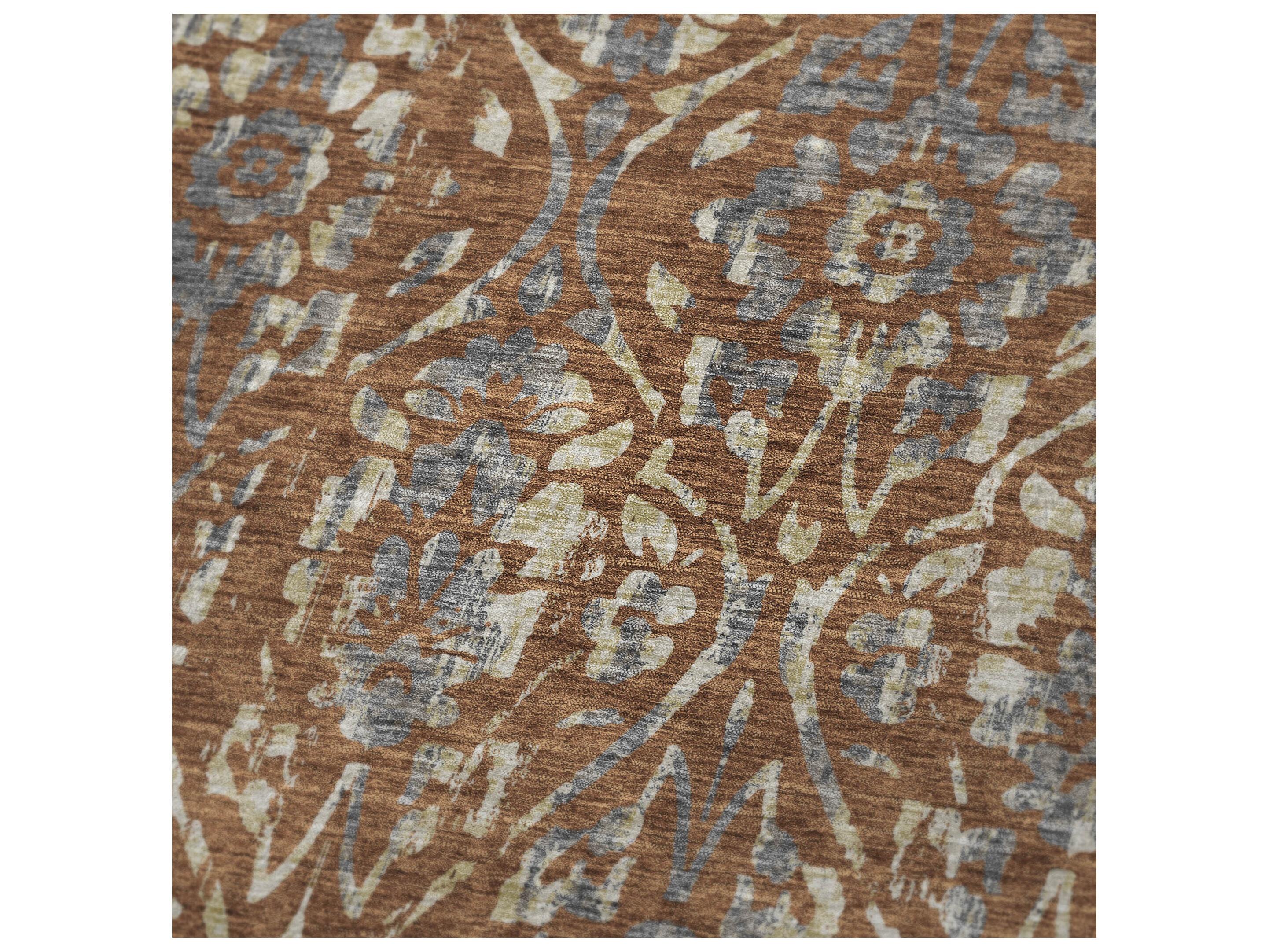 Dalyn Sherpa Orange Polyester Throw