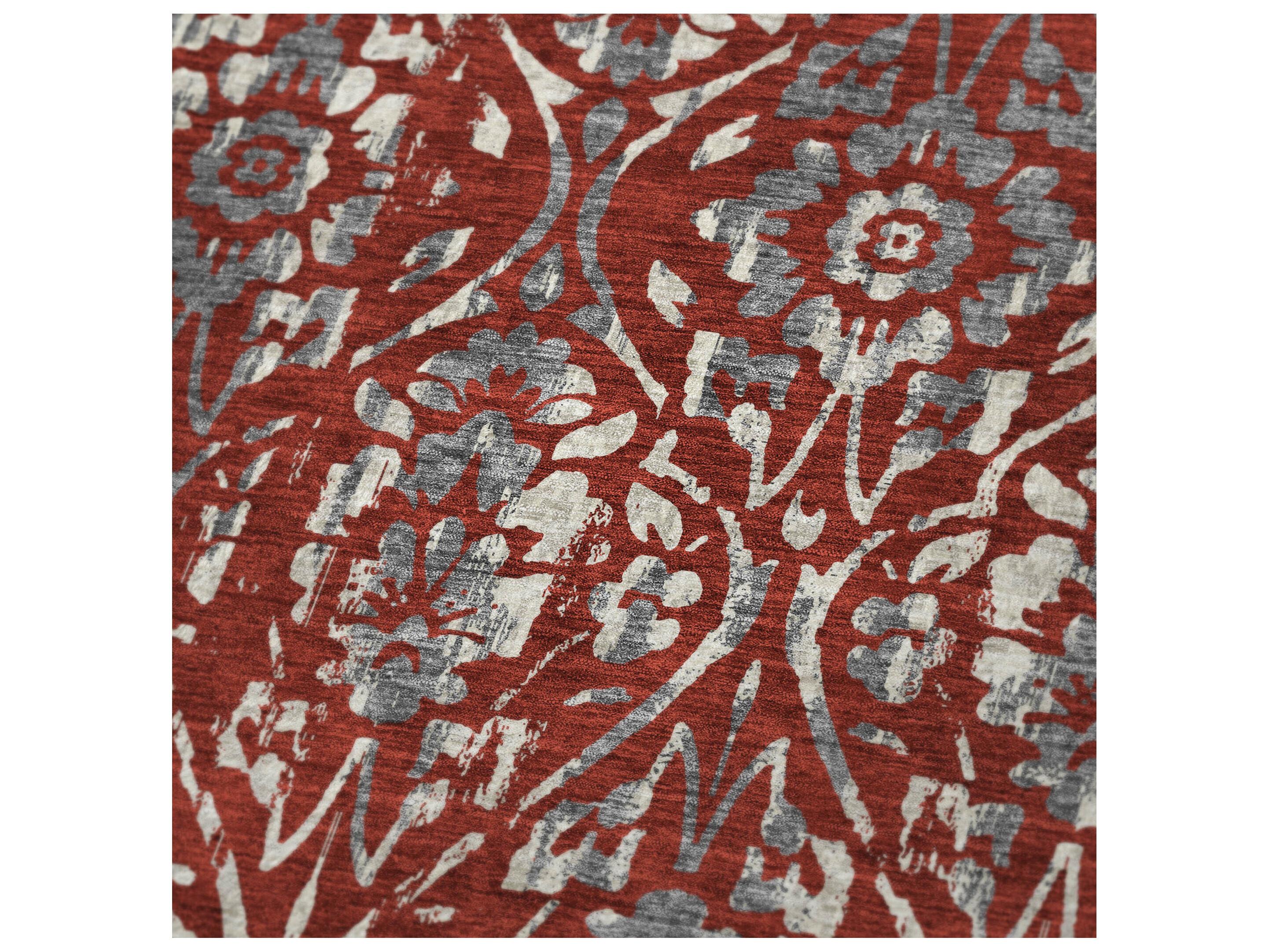 Dalyn Sherpa Red Polyester Throw