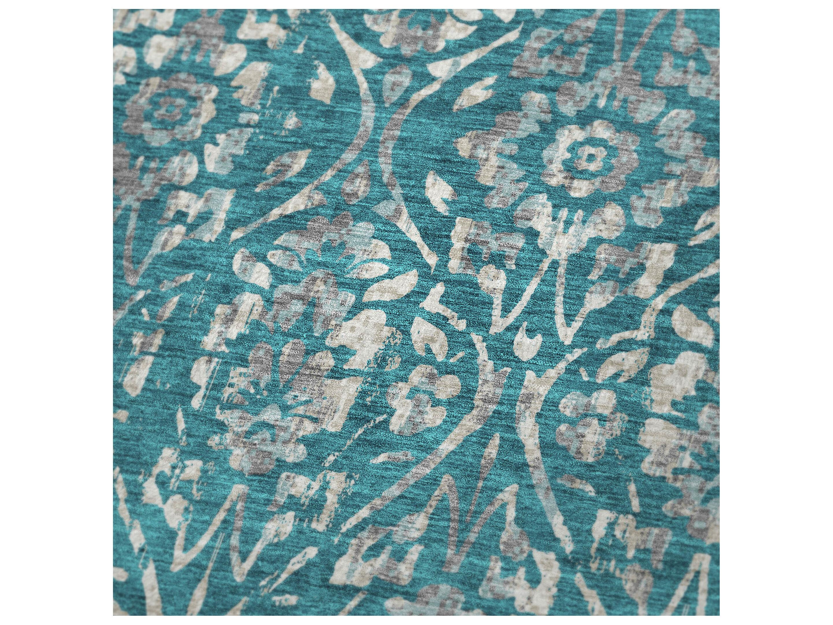 Dalyn Sherpa Teal Polyester Throw