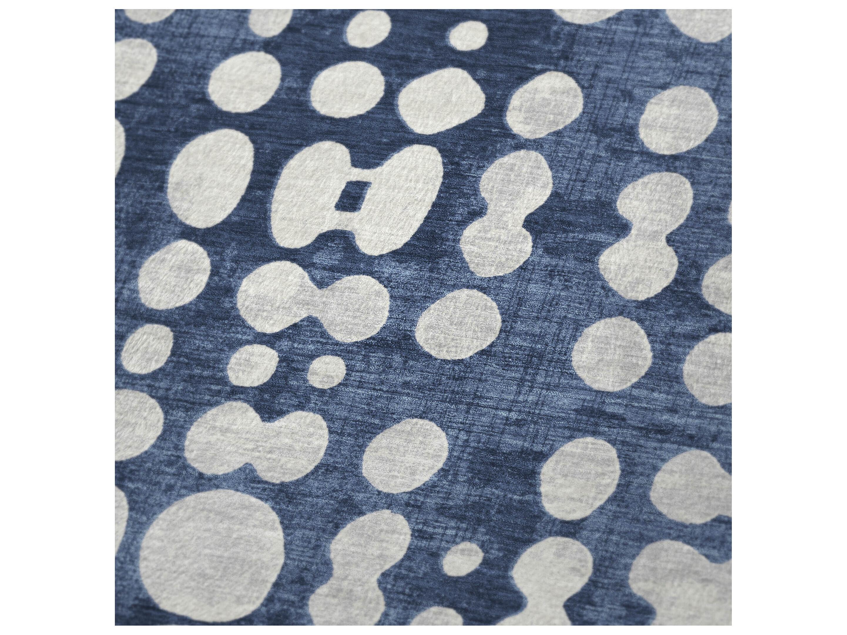 Dalyn Sherpa Blue Polyester Throw