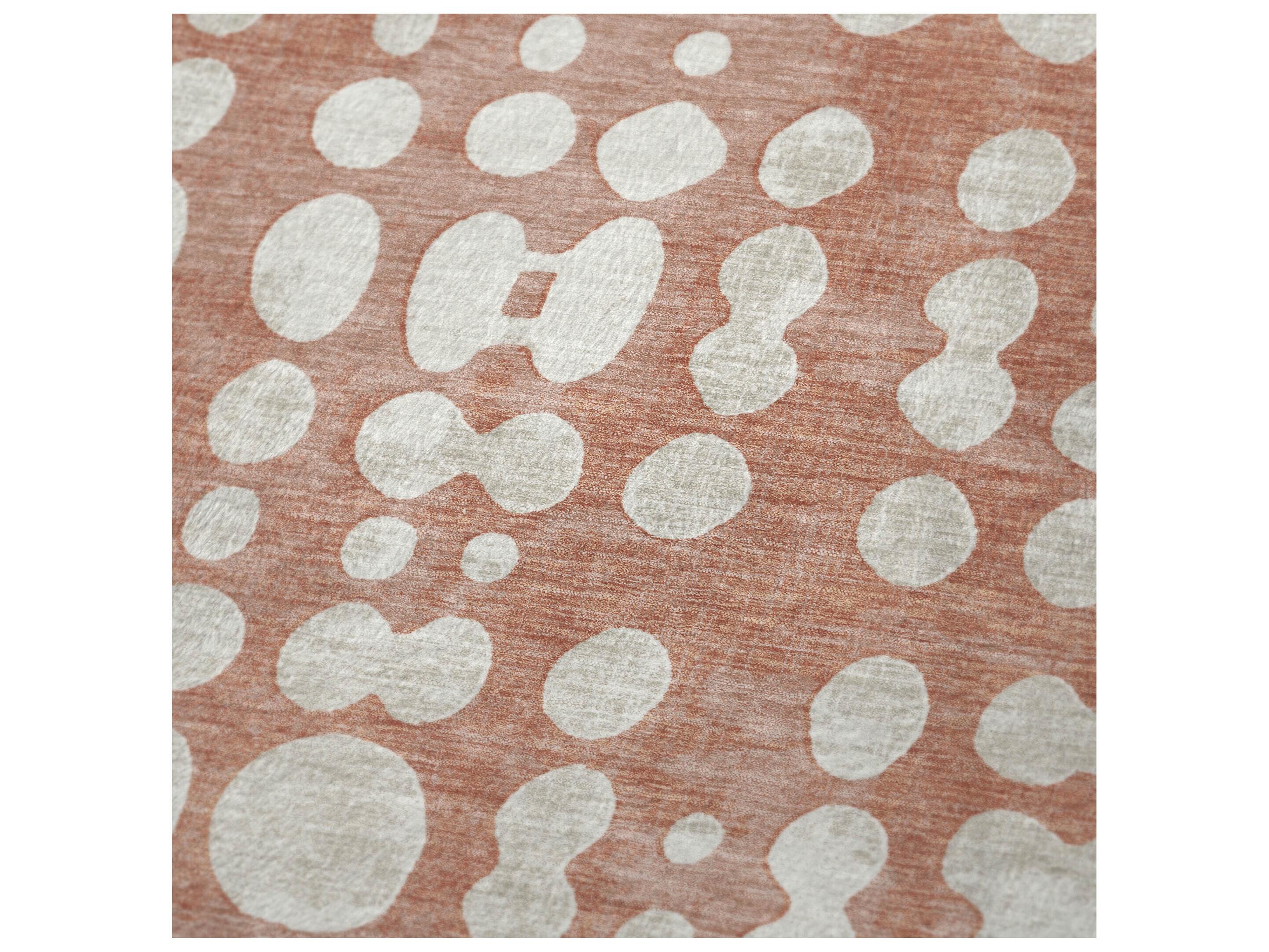 Dalyn Sherpa Orange Polyester Throw