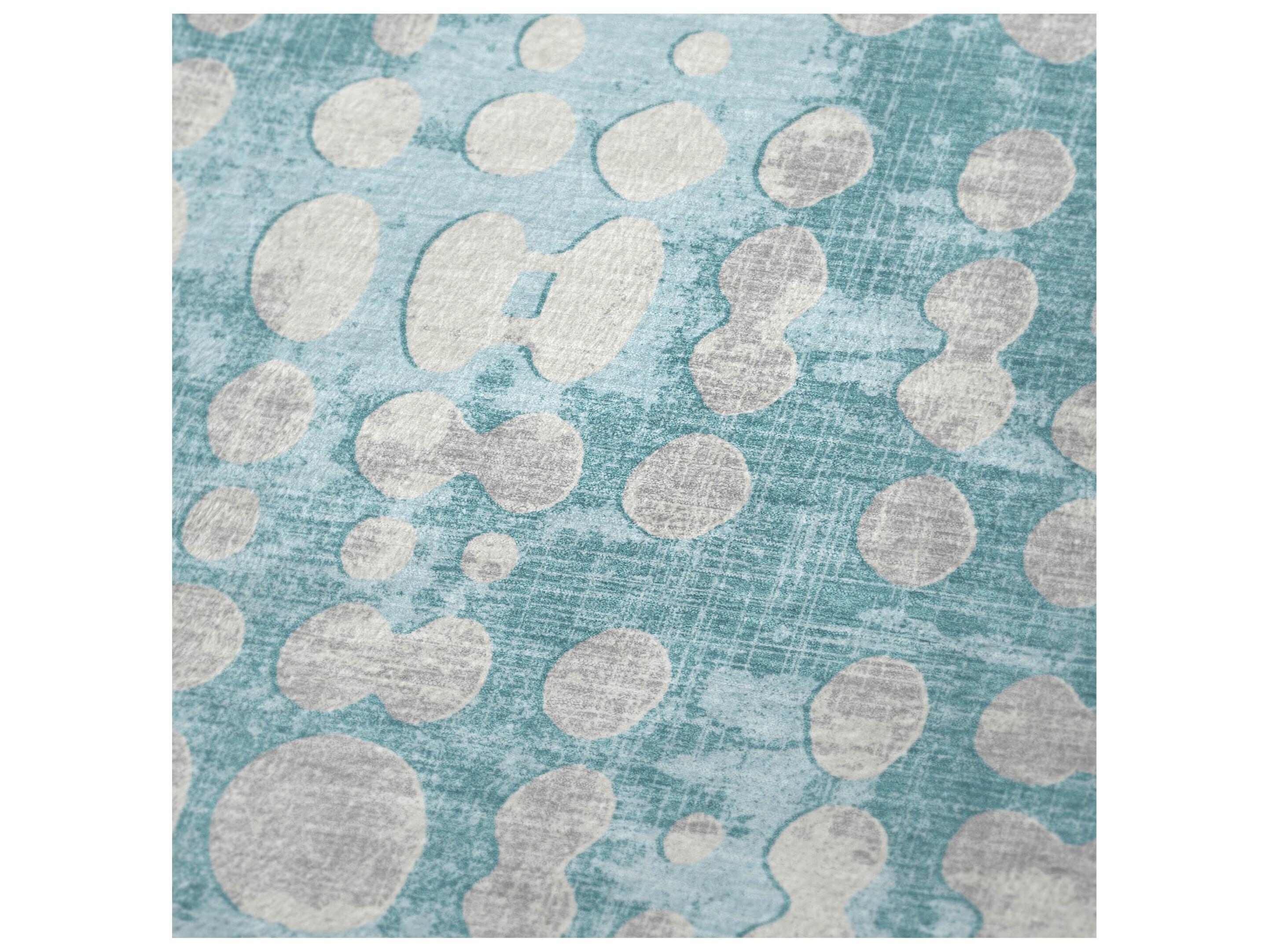 Dalyn Sherpa Teal Polyester Throw