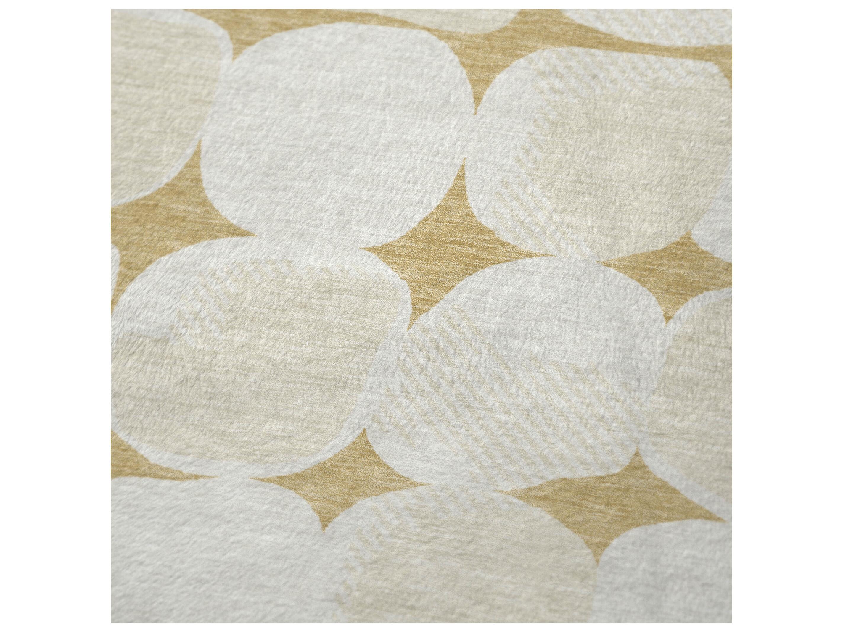 Dalyn Sherpa Gold Polyester Throw