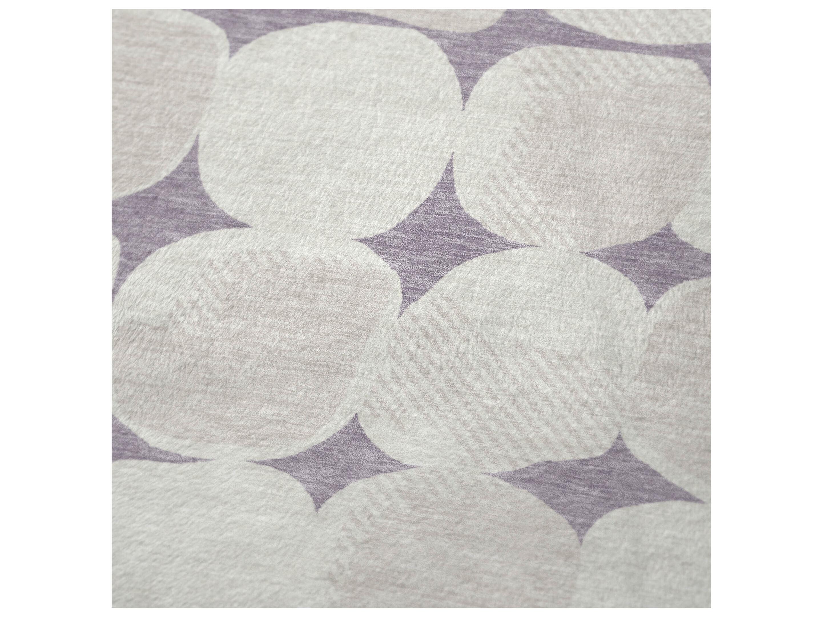 Dalyn Sherpa Purple Polyester Throw