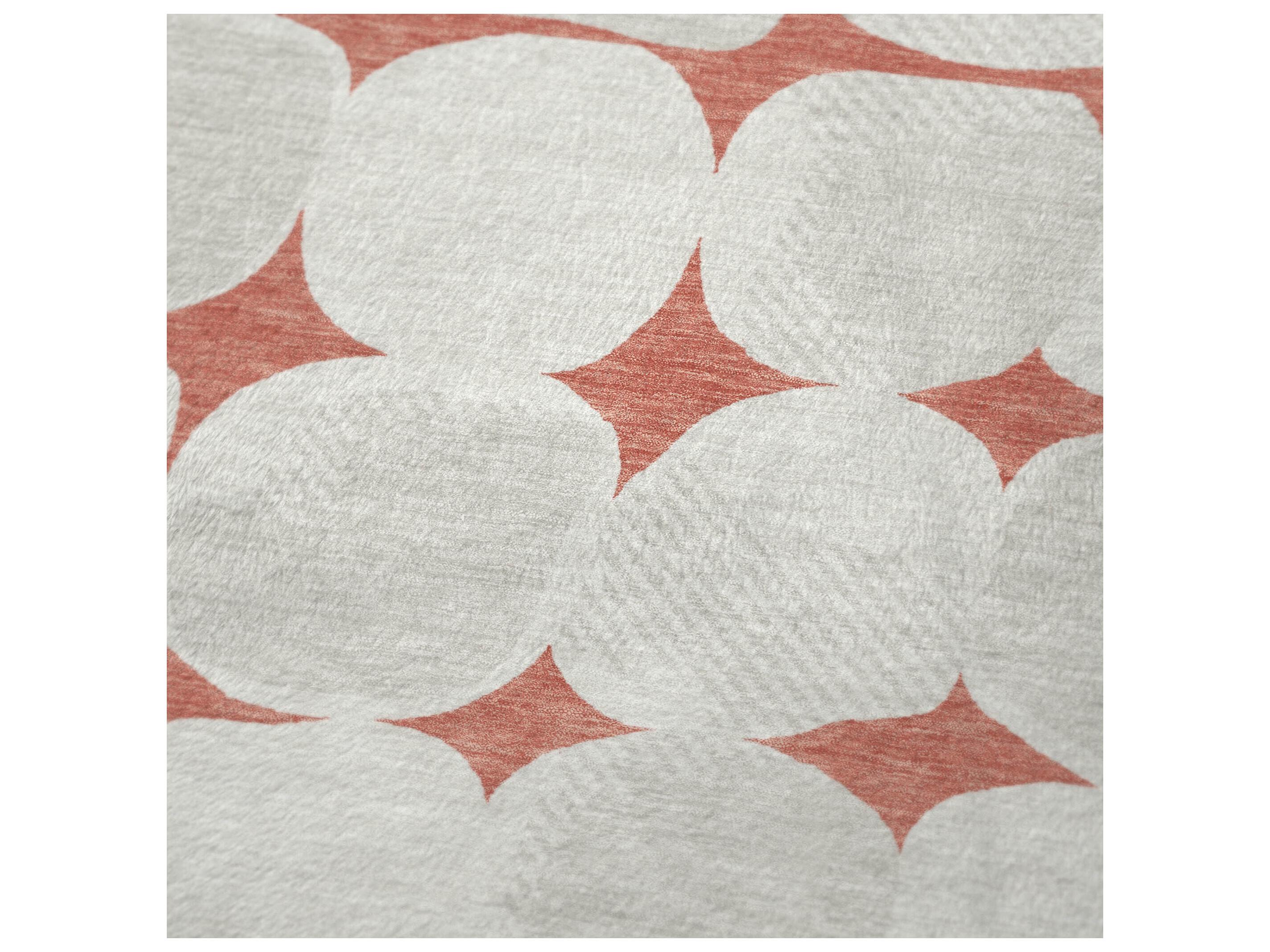 Dalyn Sherpa Orange Polyester Throw