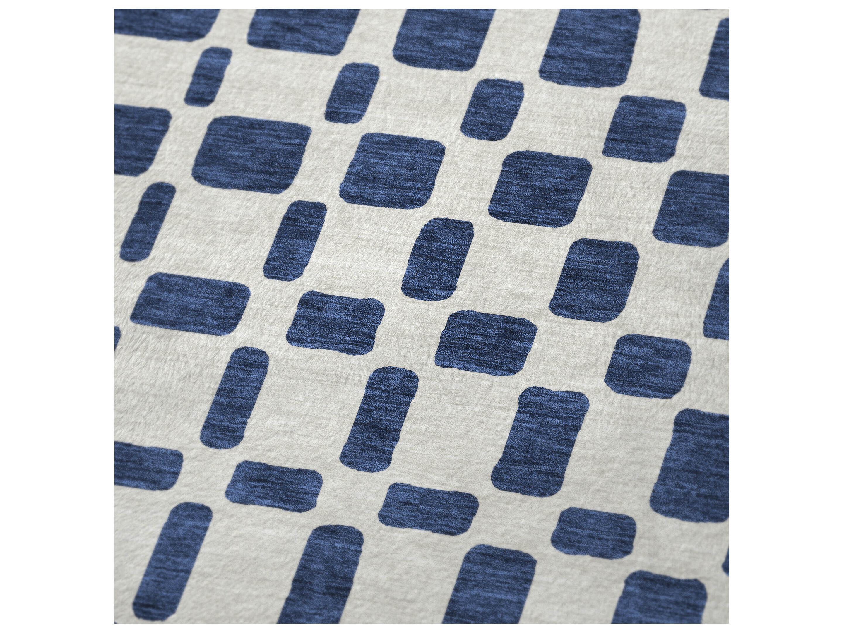 Dalyn Sherpa Blue Polyester Throw