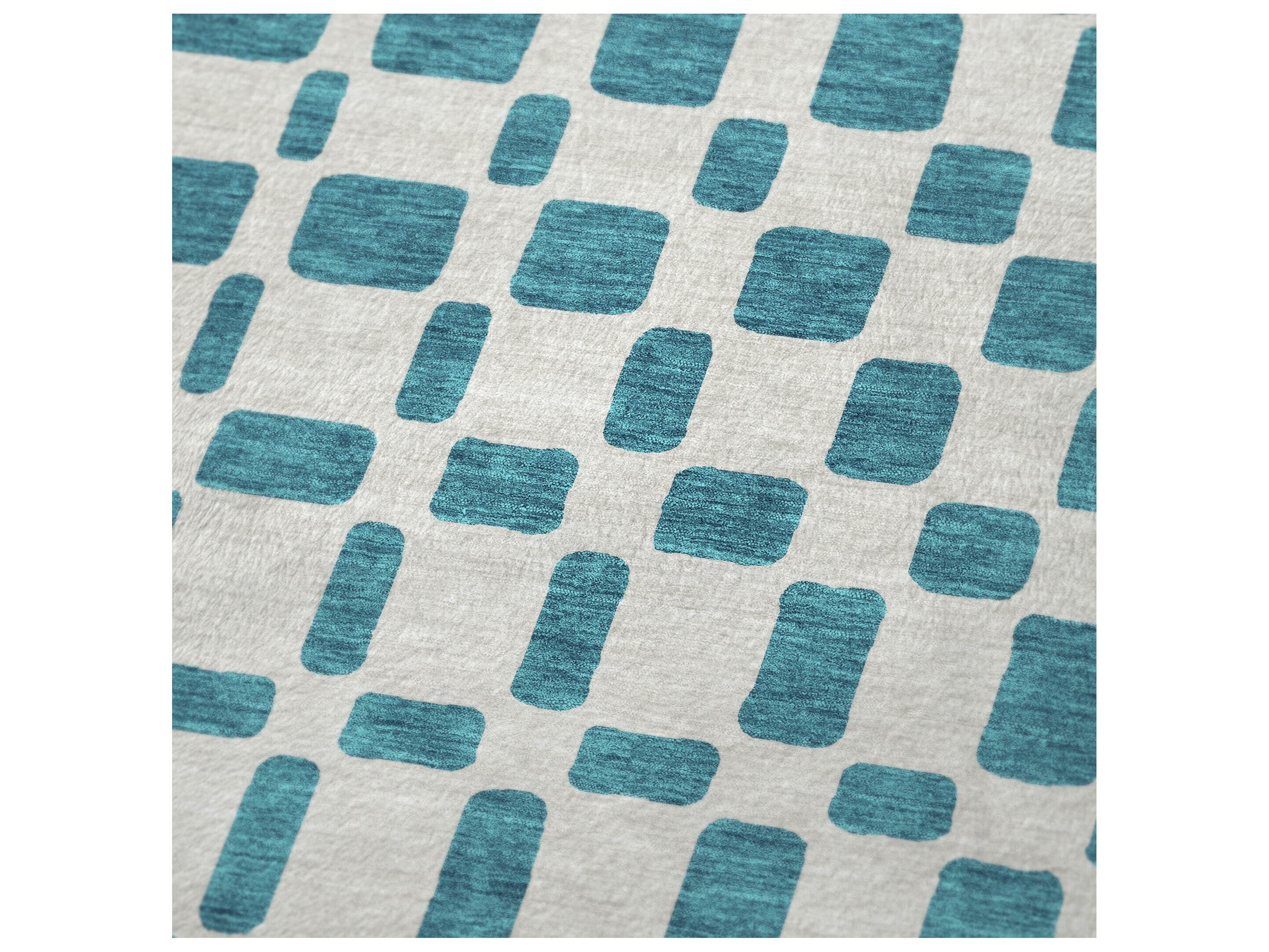 Dalyn Sherpa Teal Polyester Throw