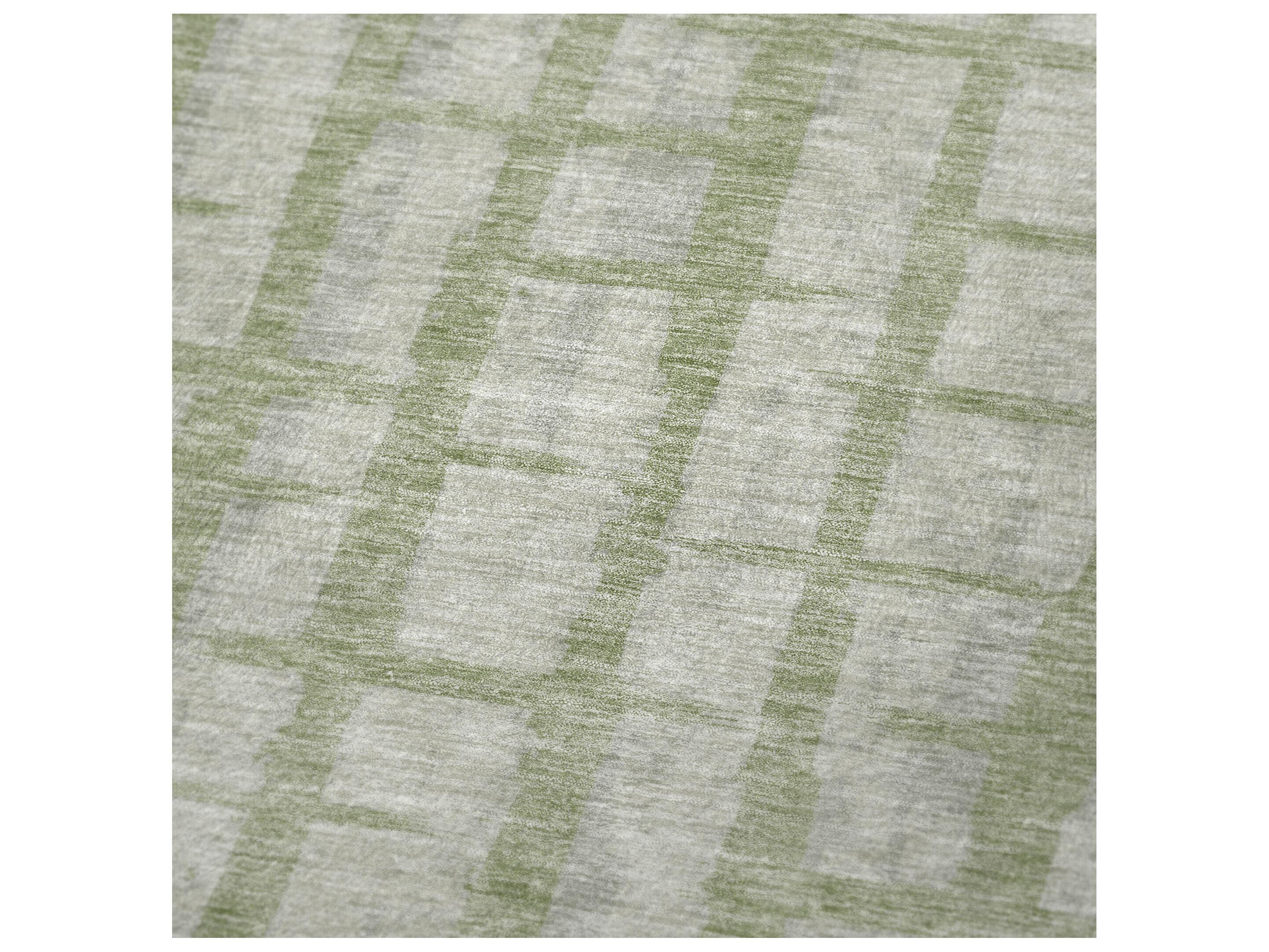 Dalyn Sherpa Green Polyester Throw