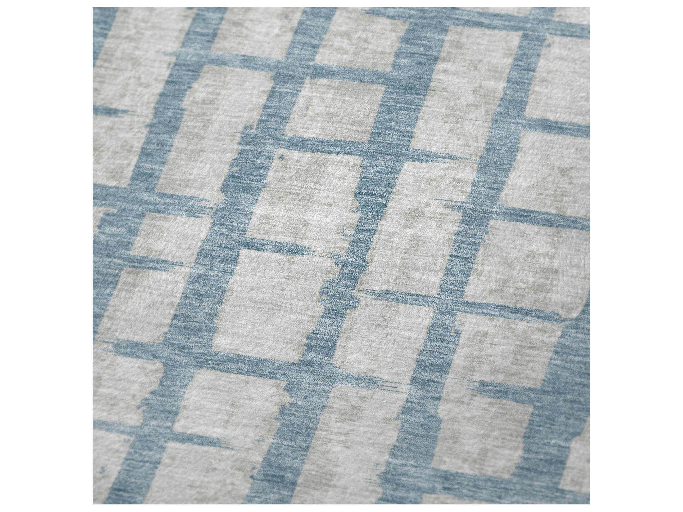 Dalyn Sherpa Blue Polyester Throw