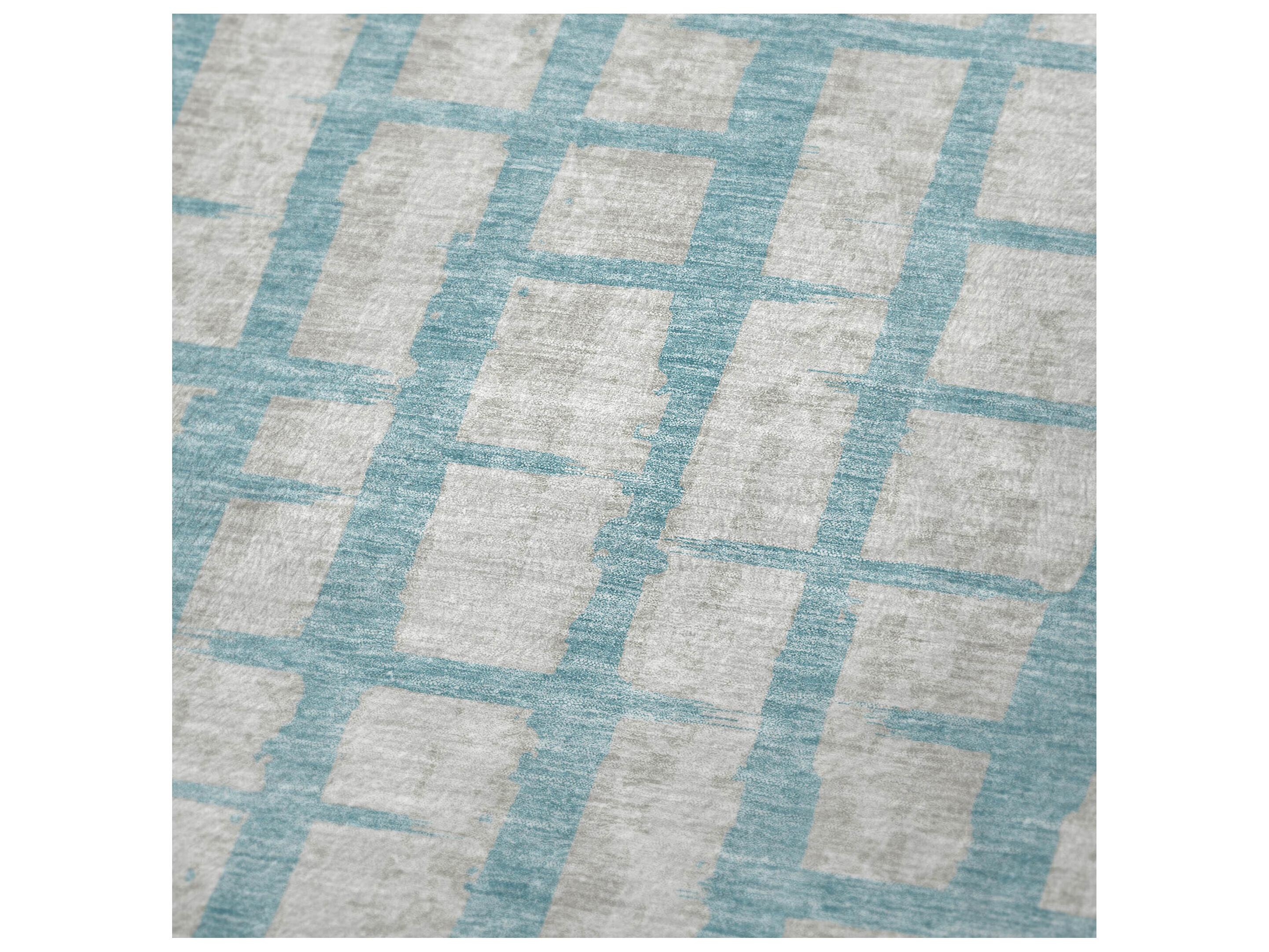 Dalyn Sherpa Teal Polyester Throw