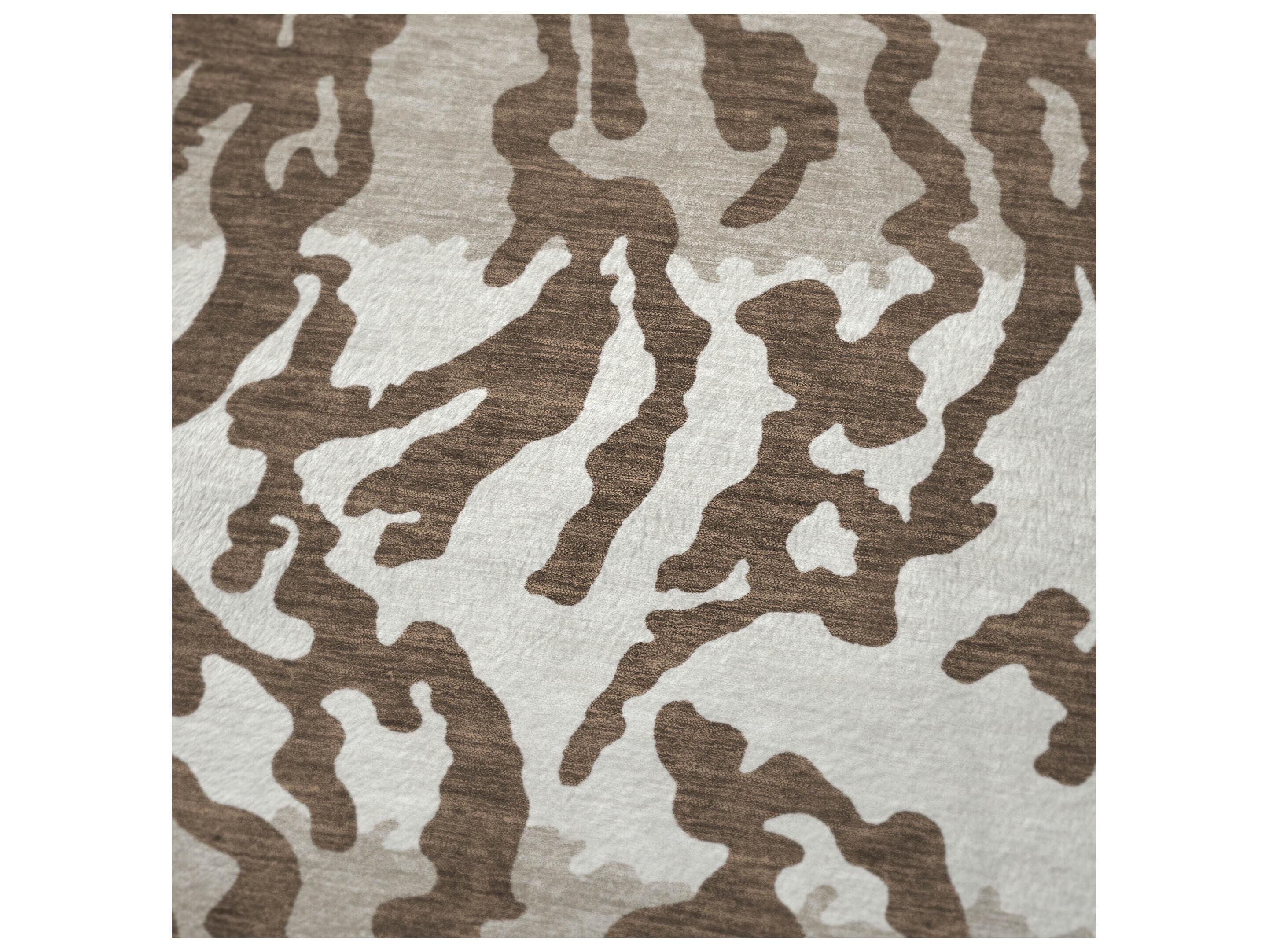 Dalyn Sherpa Brown Polyester Throw