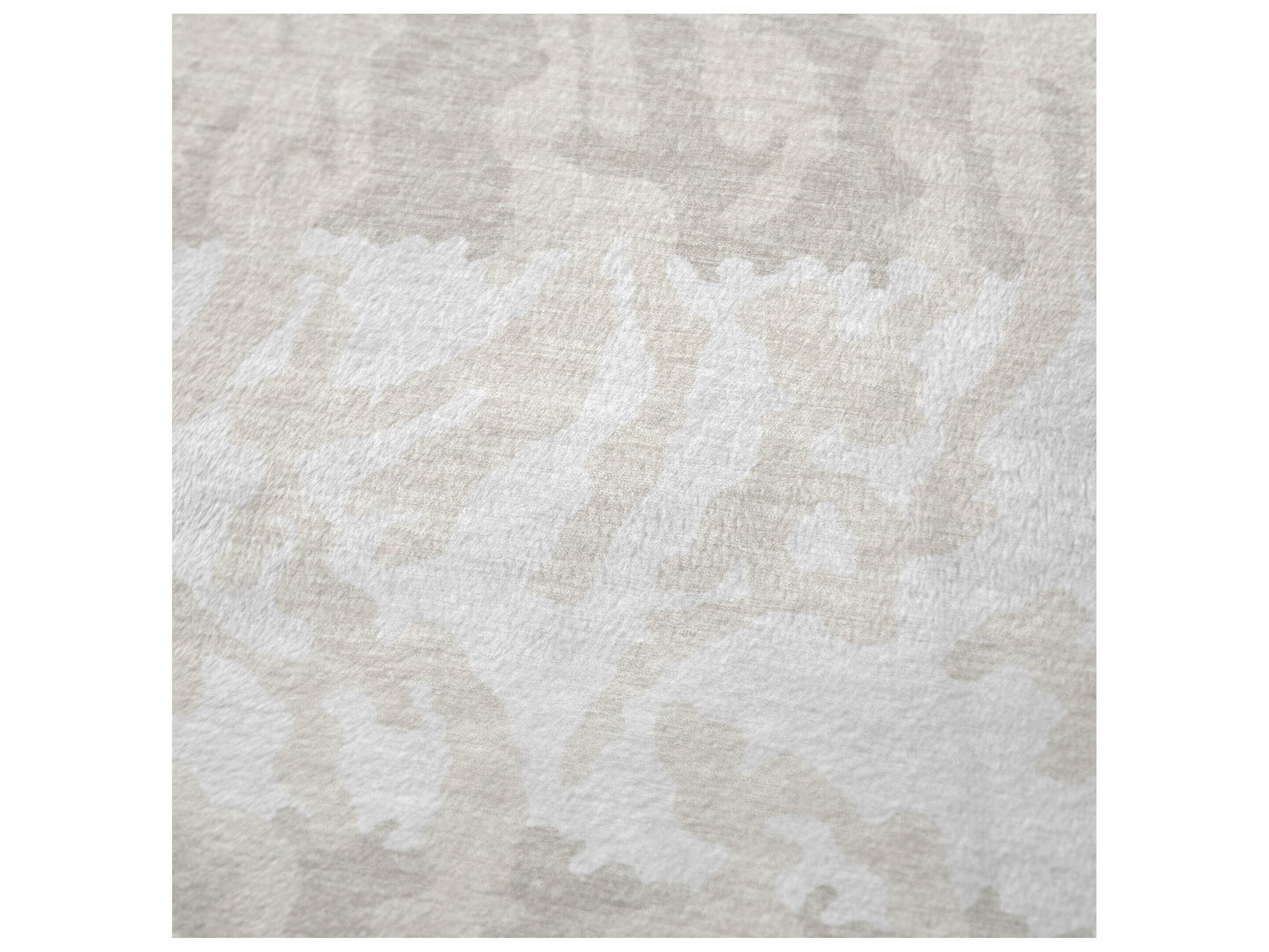 Dalyn Sherpa Ivory Polyester Throw