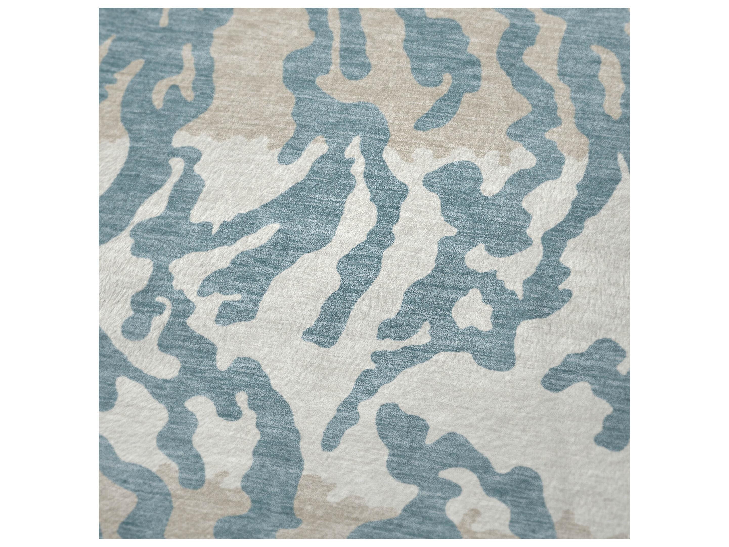 Dalyn Sherpa Teal Polyester Throw