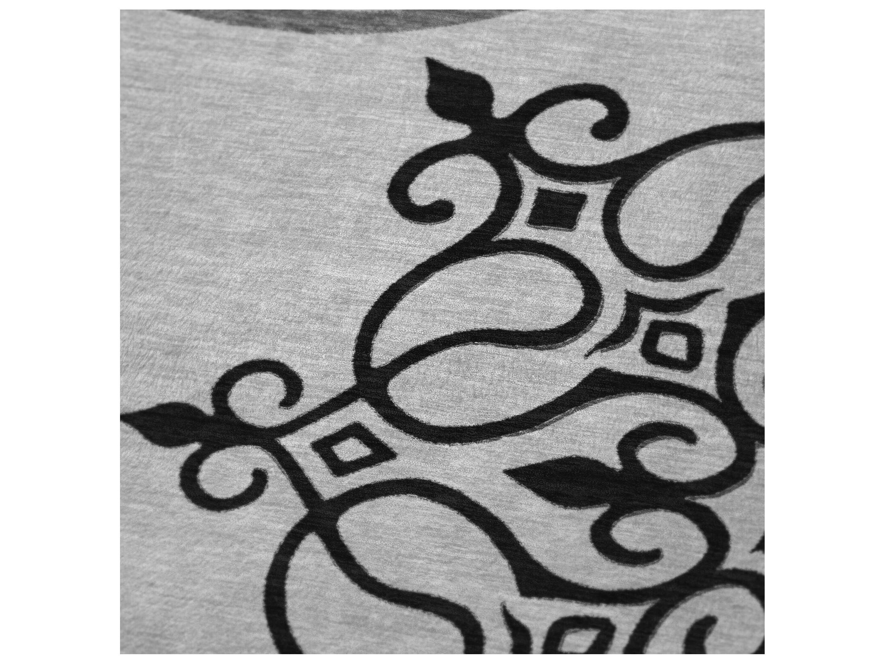 Dalyn Sherpa Gray Polyester Throw