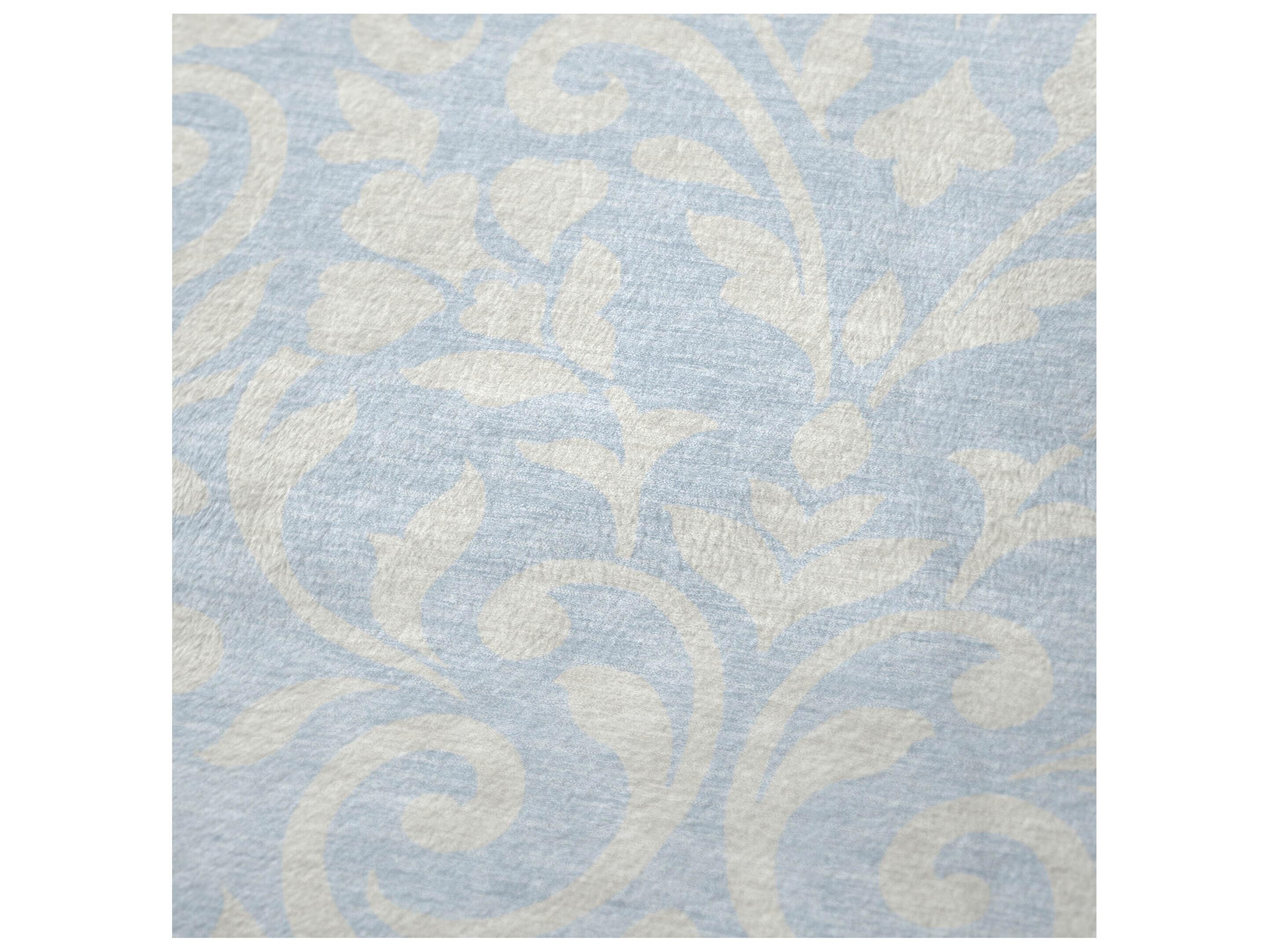 Dalyn Sherpa Blue Polyester Throw