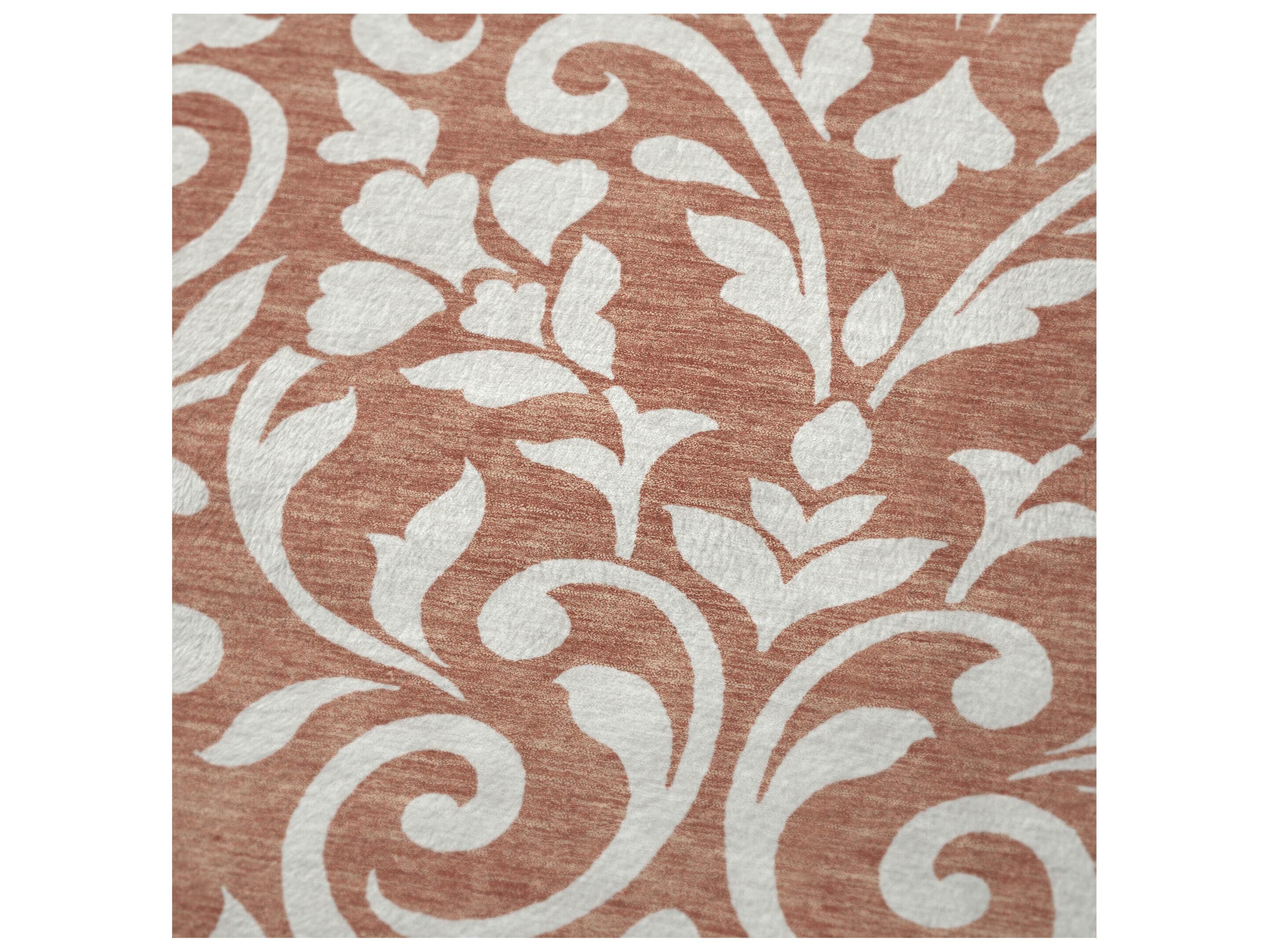 Dalyn Sherpa Orange Polyester Throw