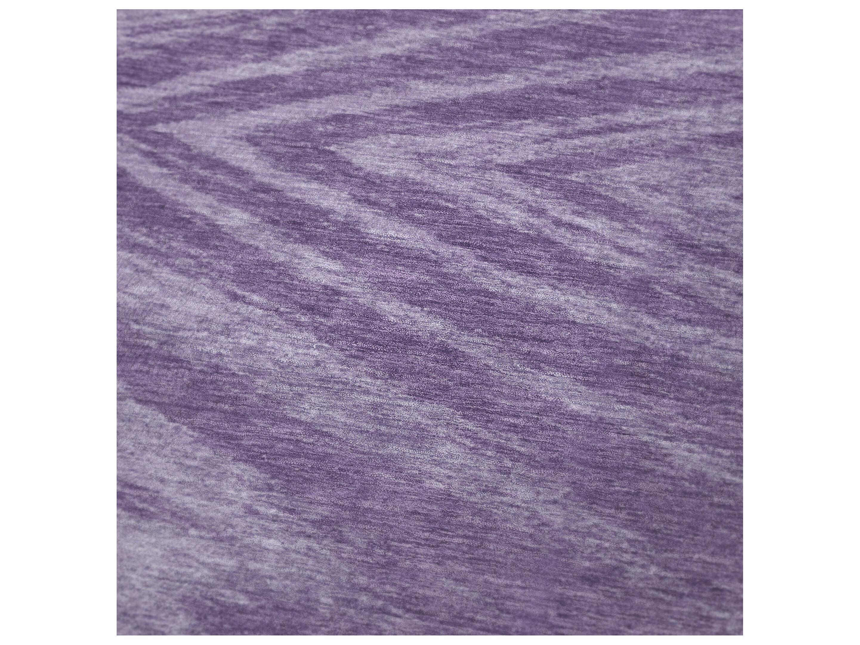 Dalyn Sherpa Purple Polyester Throw