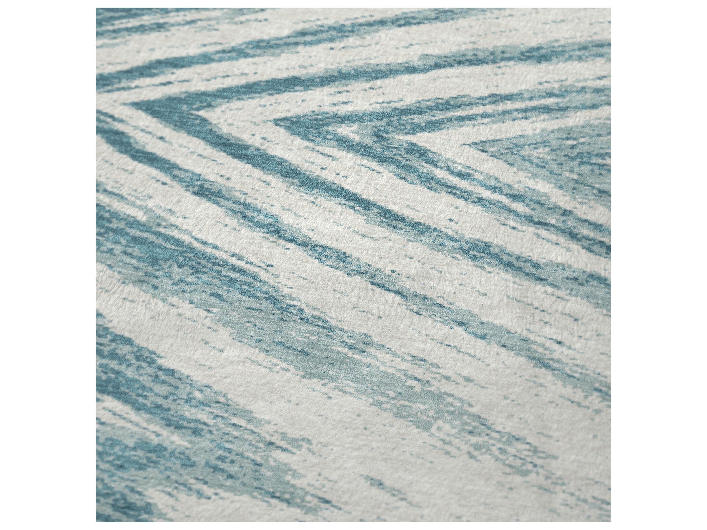 Dalyn Sherpa Teal Polyester Throw