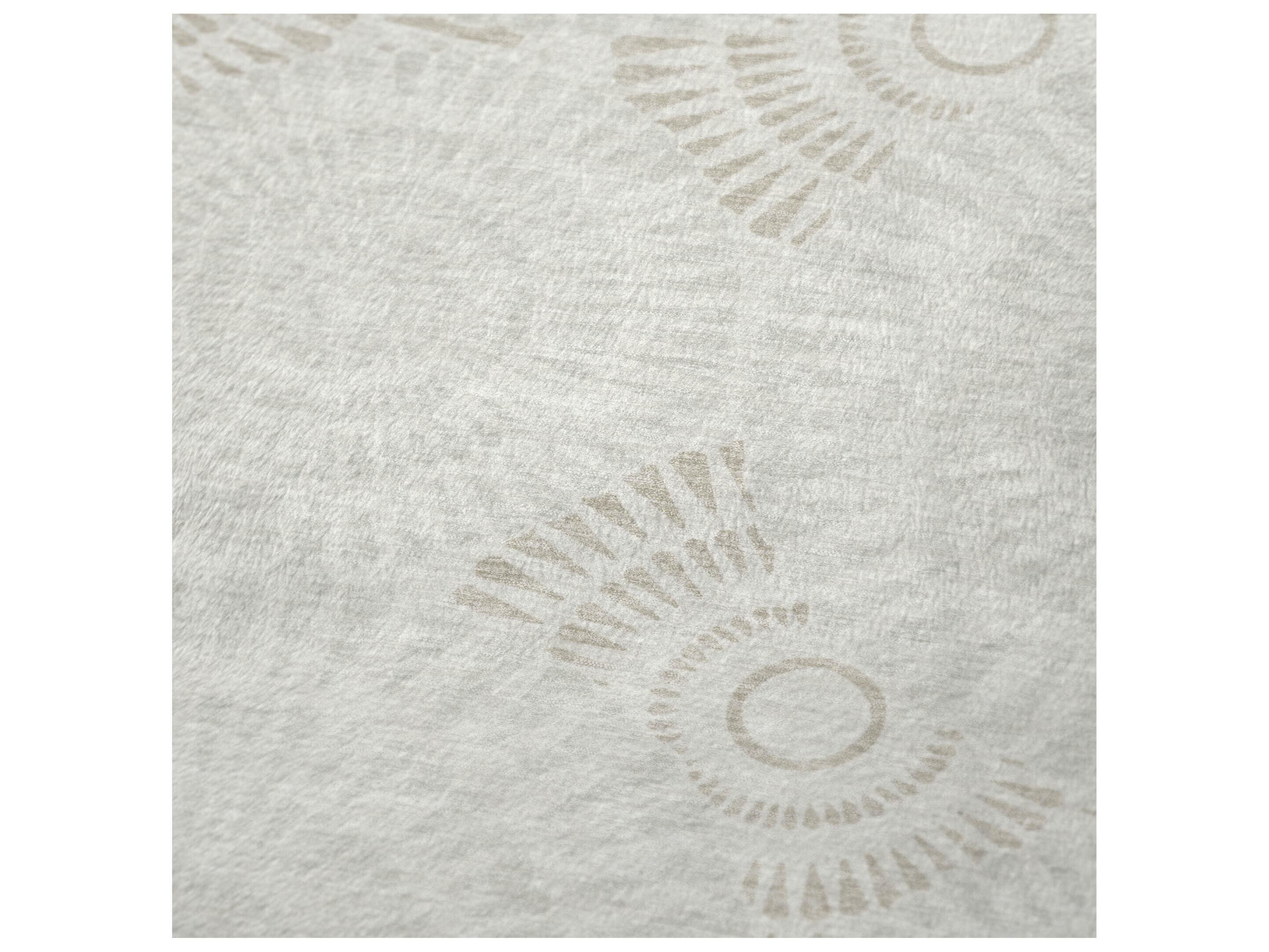Dalyn Sherpa Ivory Polyester Throw