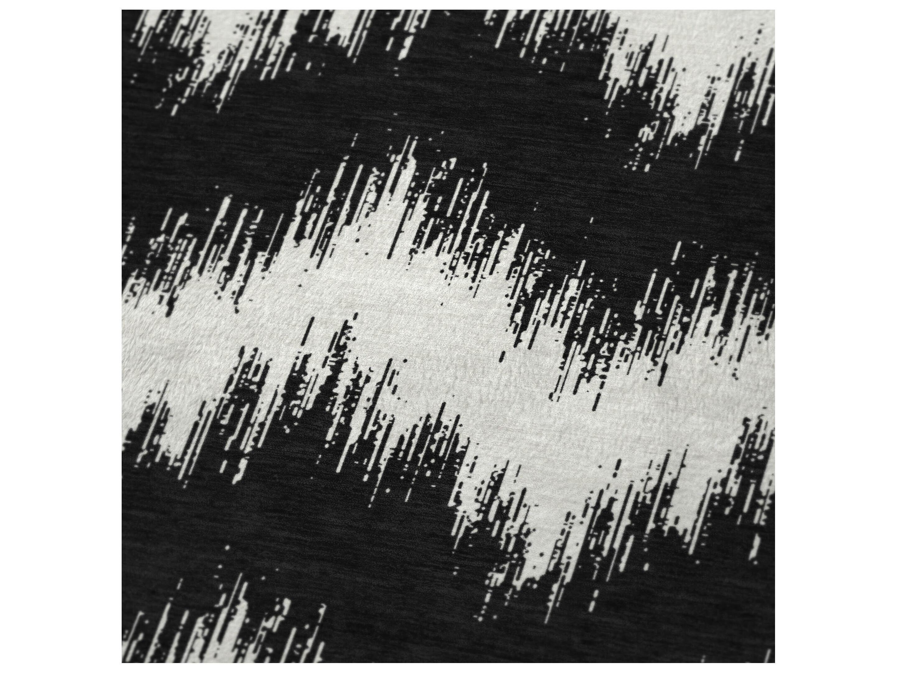 Dalyn Sherpa Black Polyester Throw