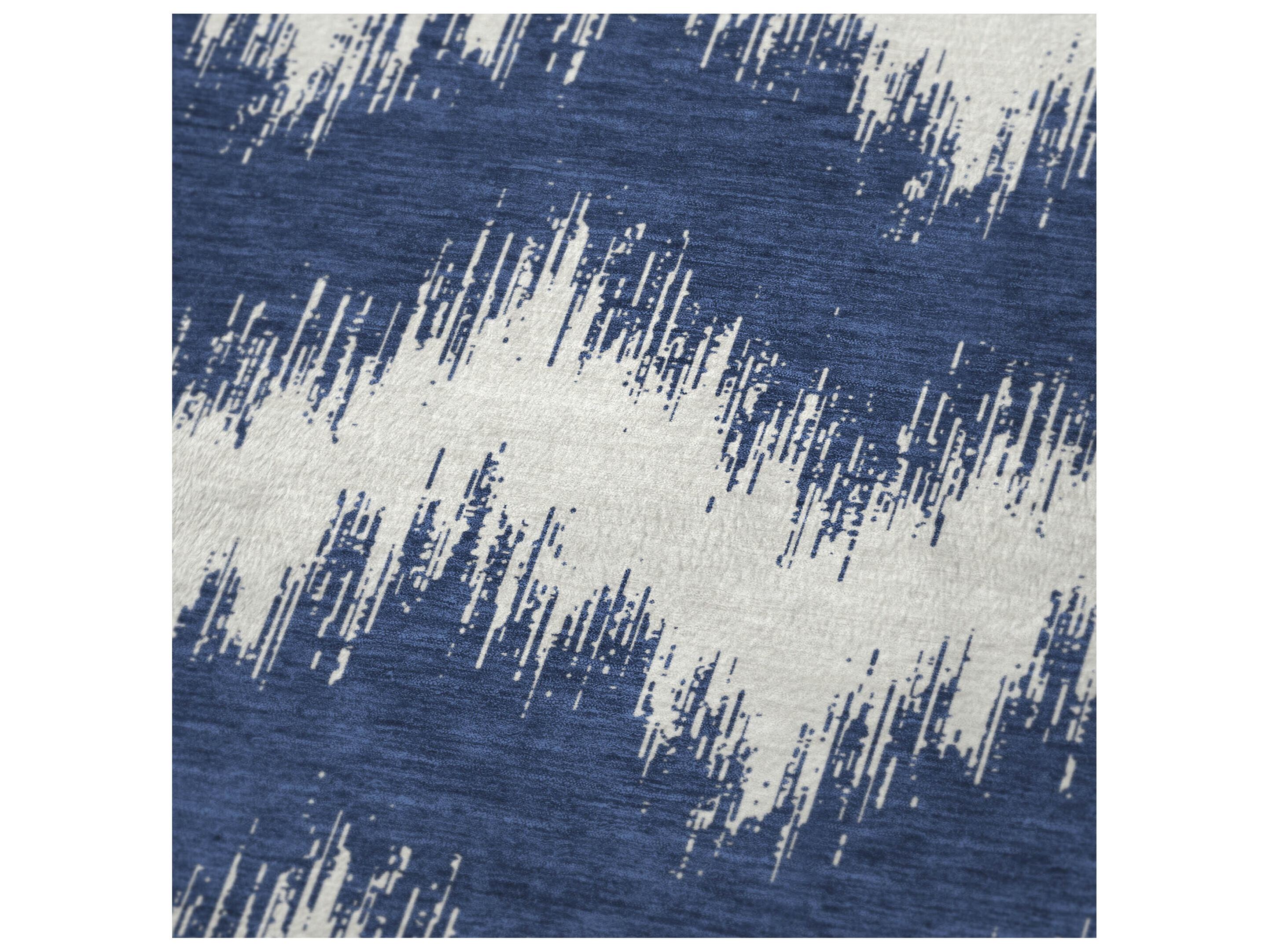 Dalyn Sherpa Blue Polyester Throw