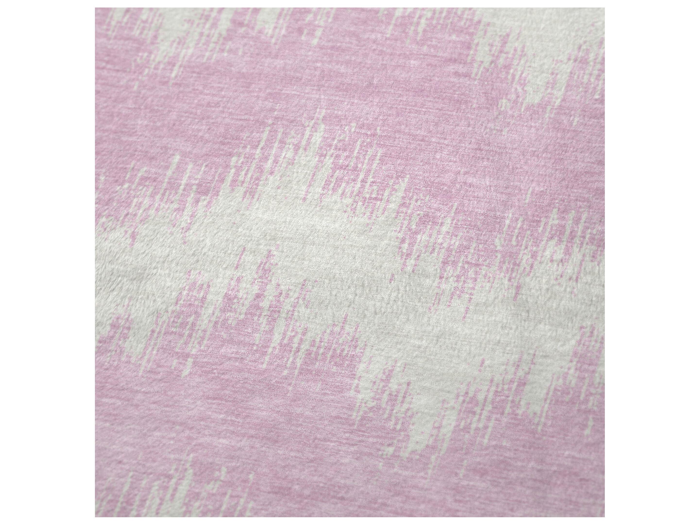 Dalyn Sherpa Pink Polyester Throw