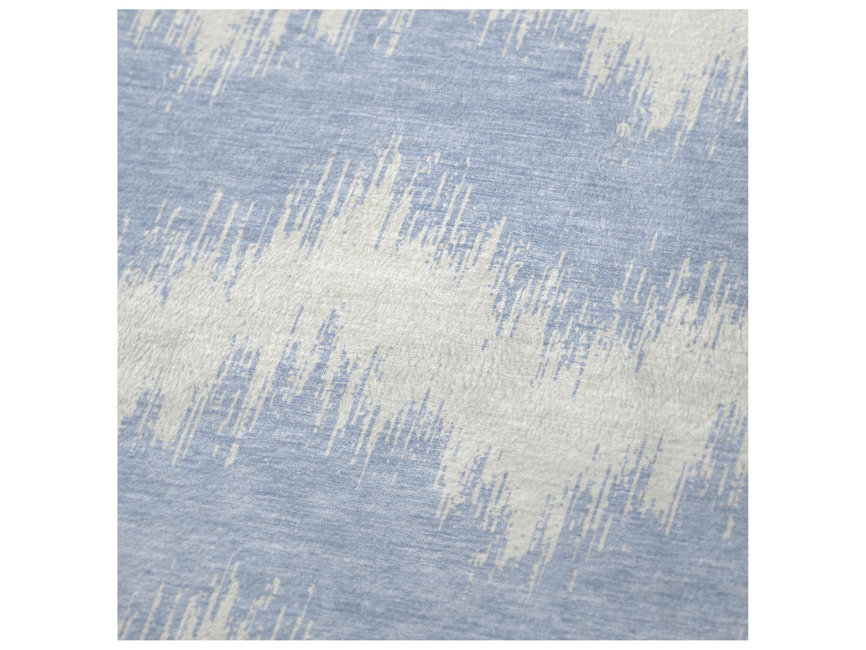 Dalyn Sherpa Blue Polyester Throw