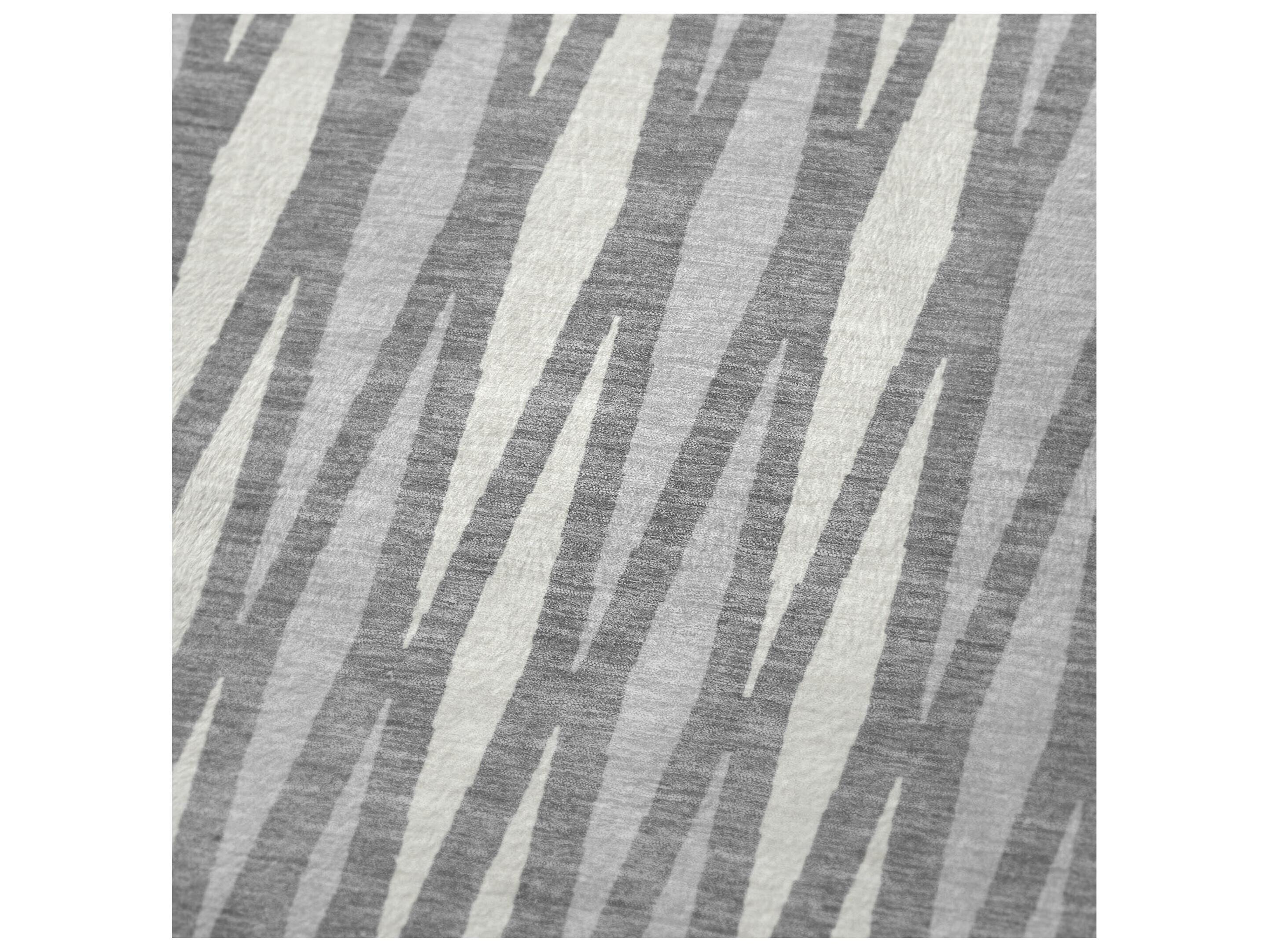 Dalyn Sherpa Gray Polyester Throw