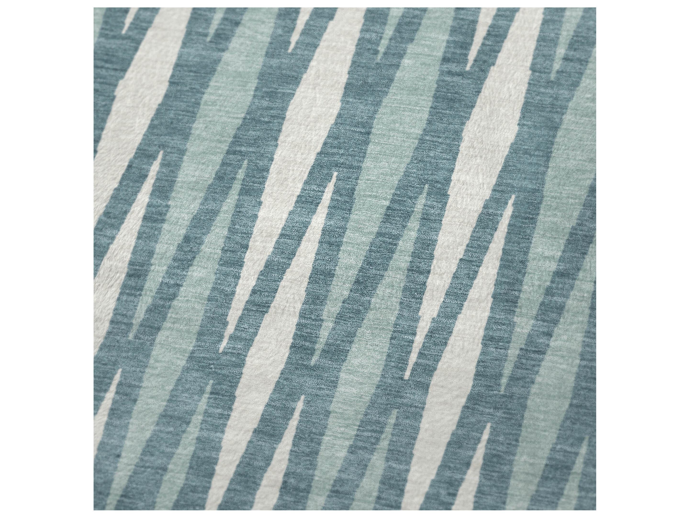 Dalyn Sherpa Teal Polyester Throw