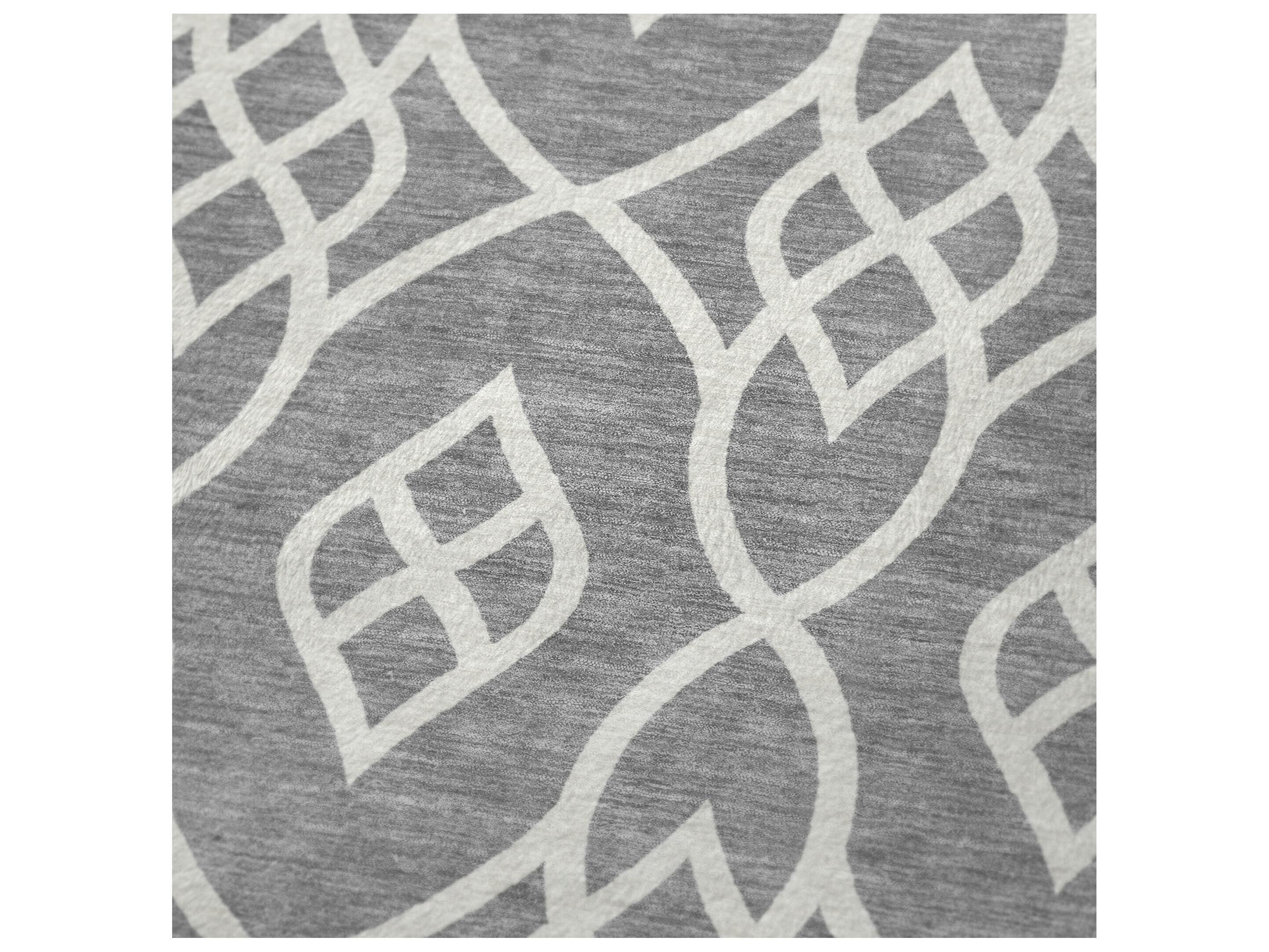 Dalyn Sherpa Gray Polyester Throw