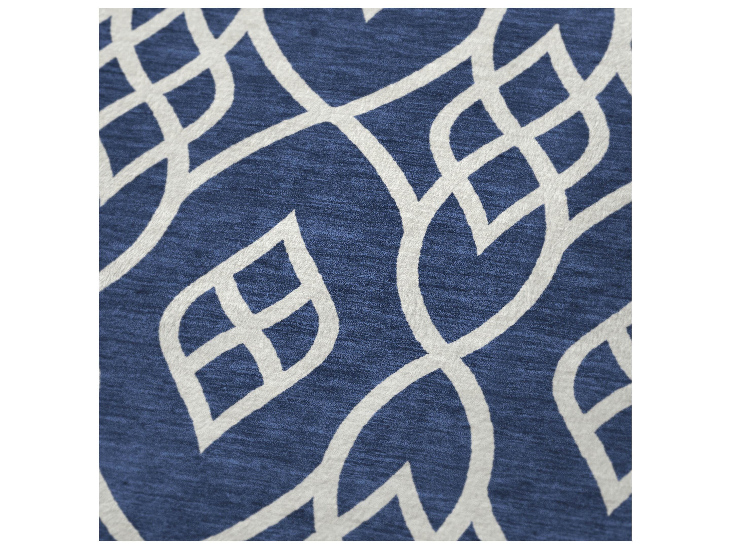 Dalyn Sherpa Blue Polyester Throw