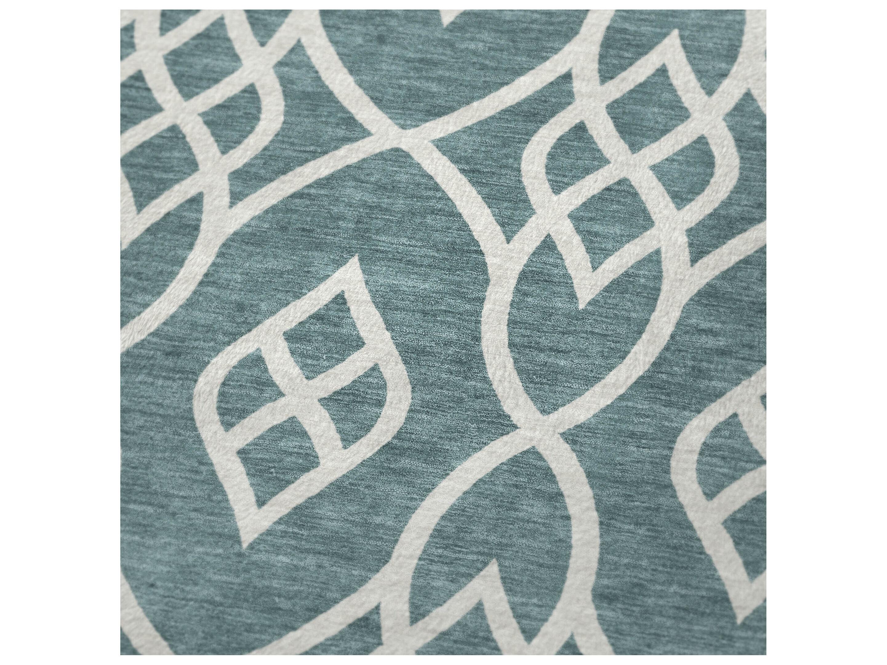 Dalyn Sherpa Teal Polyester Throw