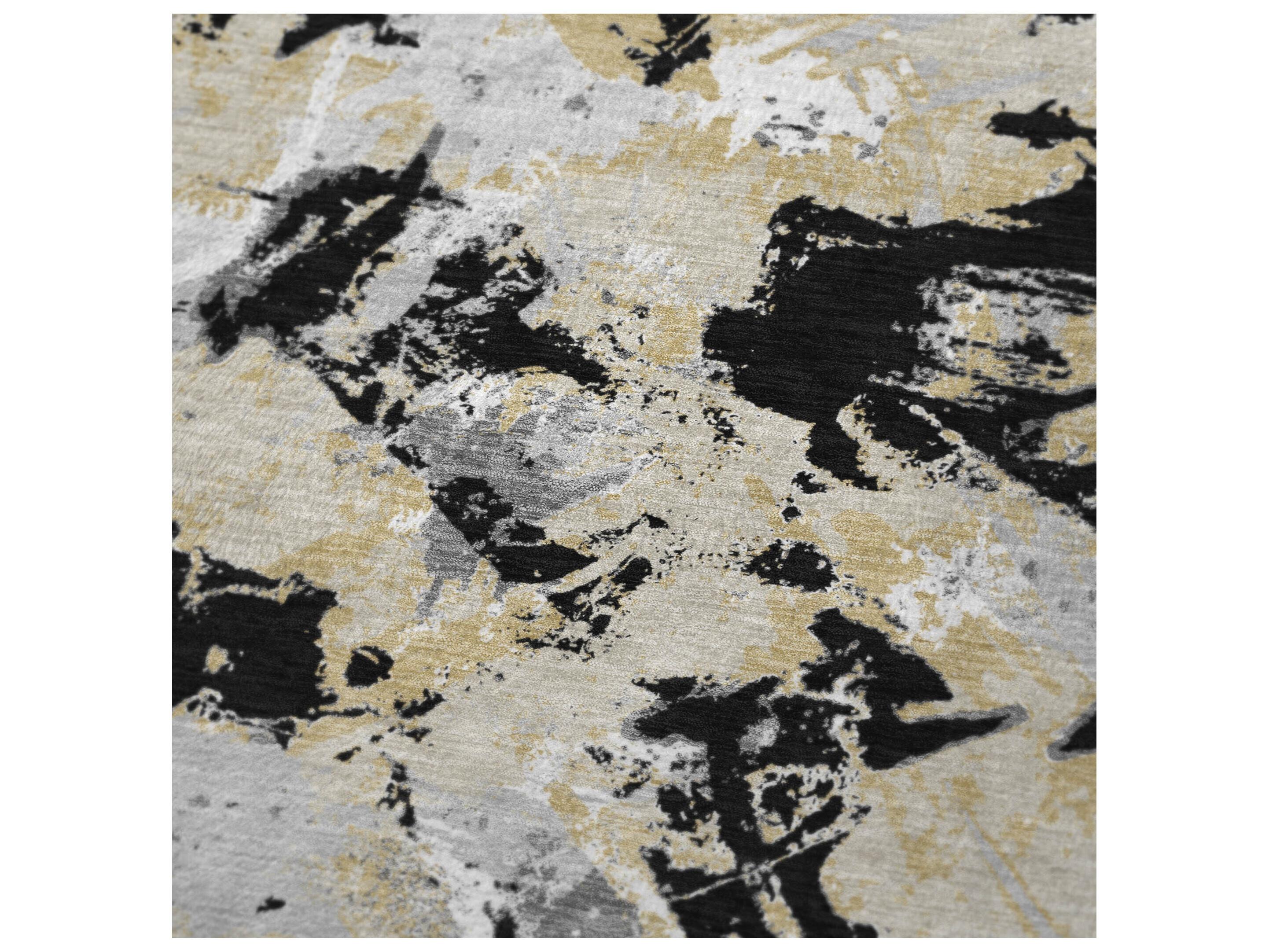 Dalyn Sherpa Black Polyester Throw