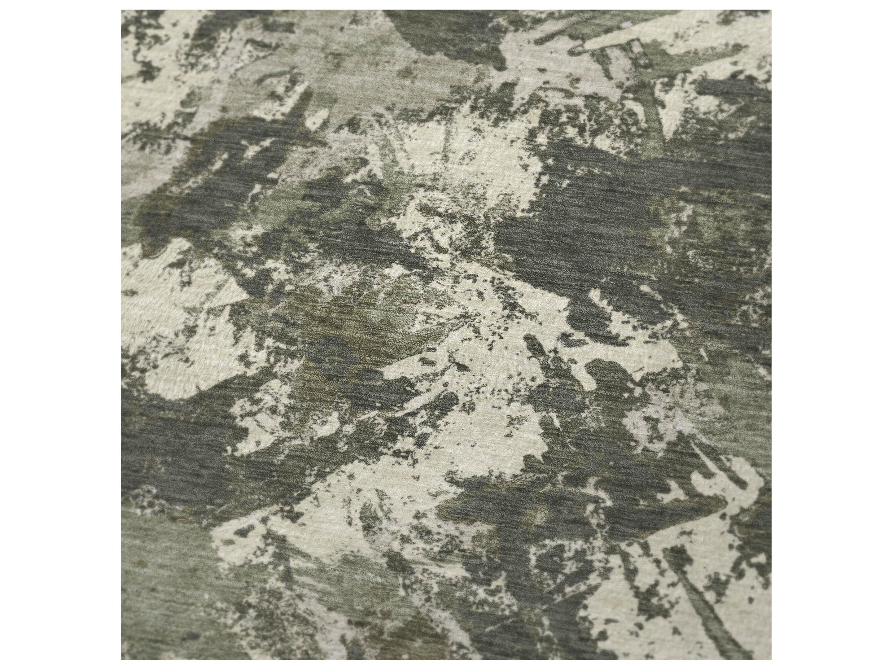 Dalyn Sherpa Green Polyester Throw