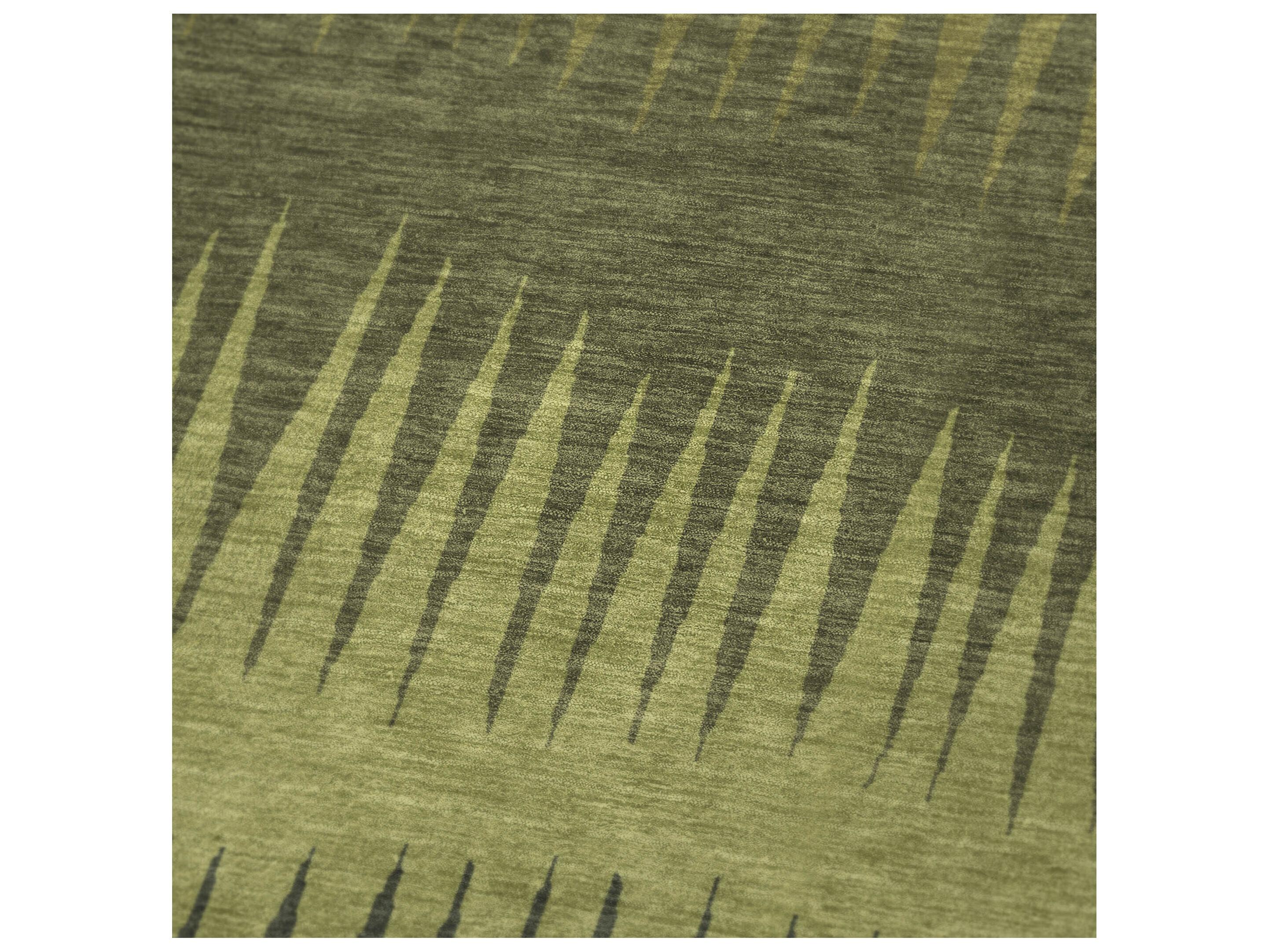 Dalyn Sherpa Green Polyester Throw