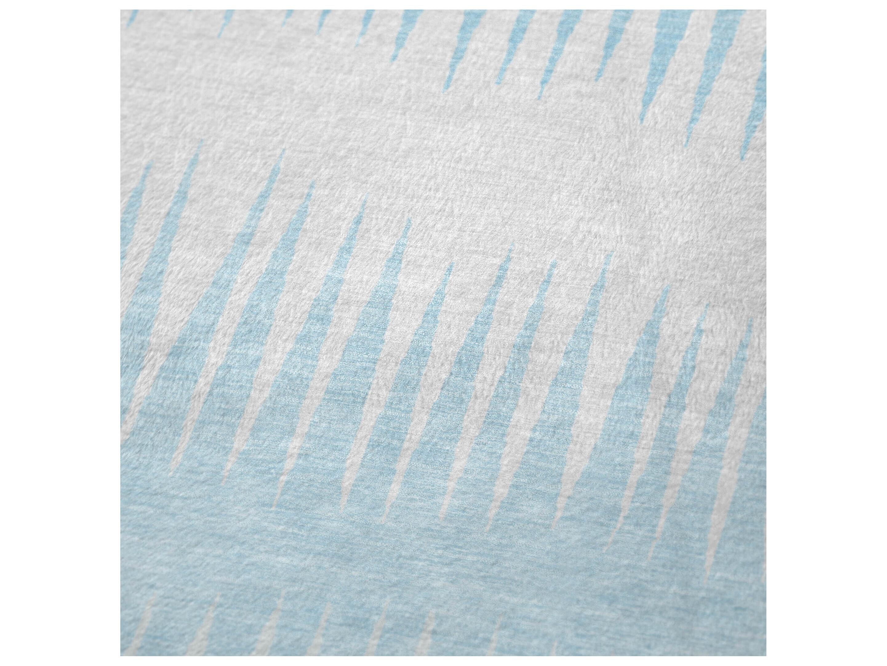 Dalyn Sherpa Blue Polyester Throw