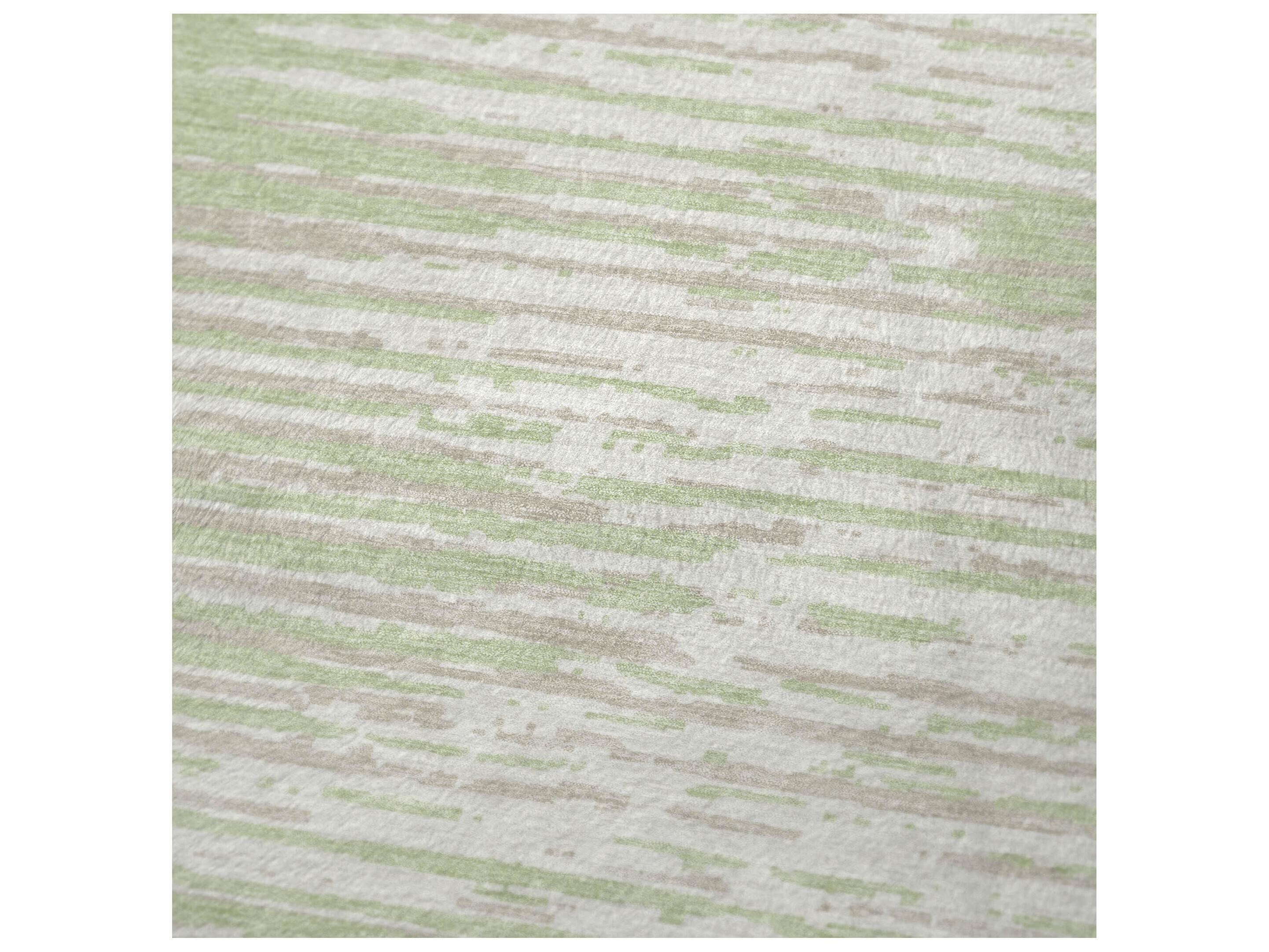 Dalyn Sherpa Green Polyester Throw