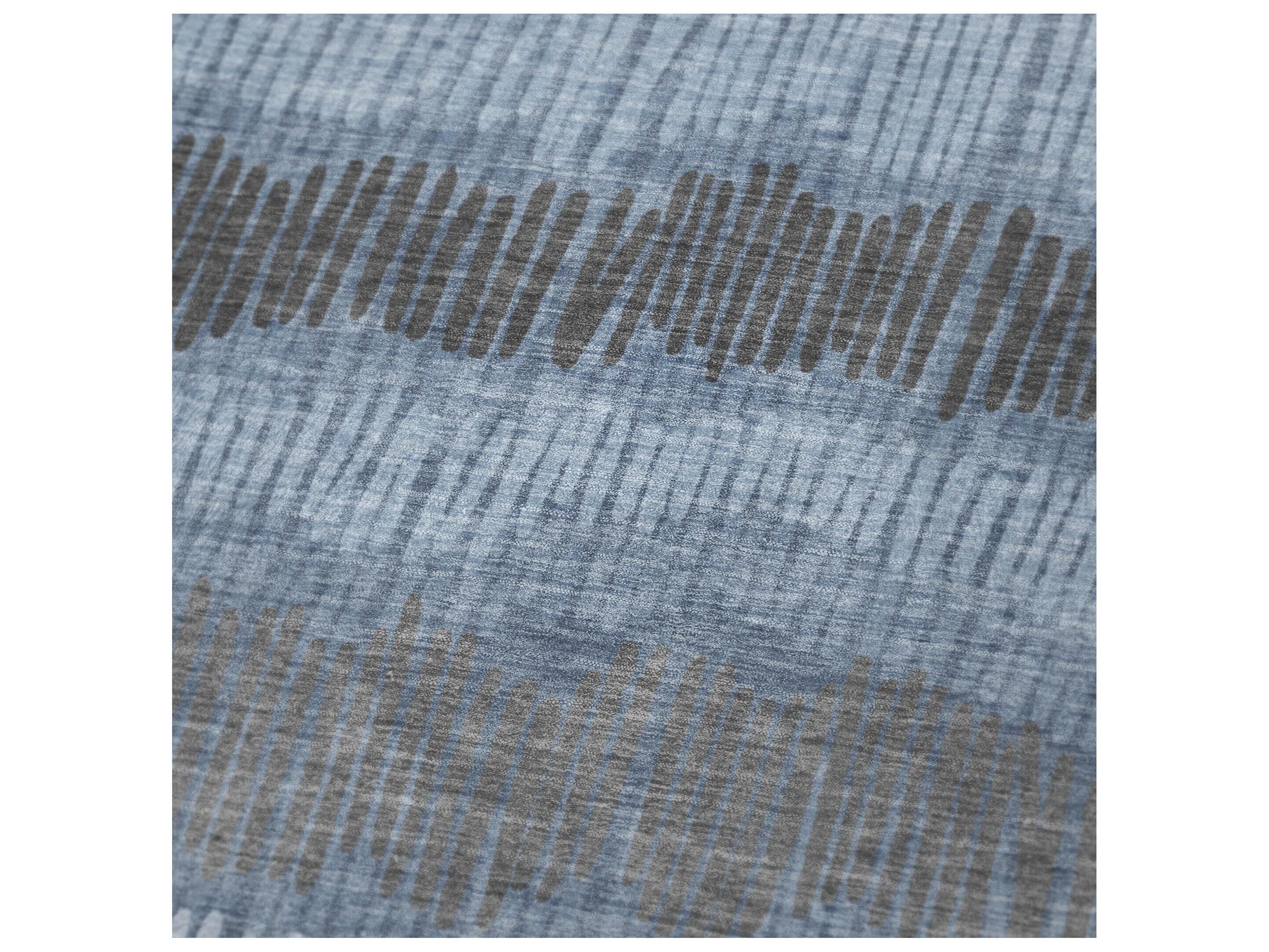Dalyn Sherpa Blue Polyester Throw