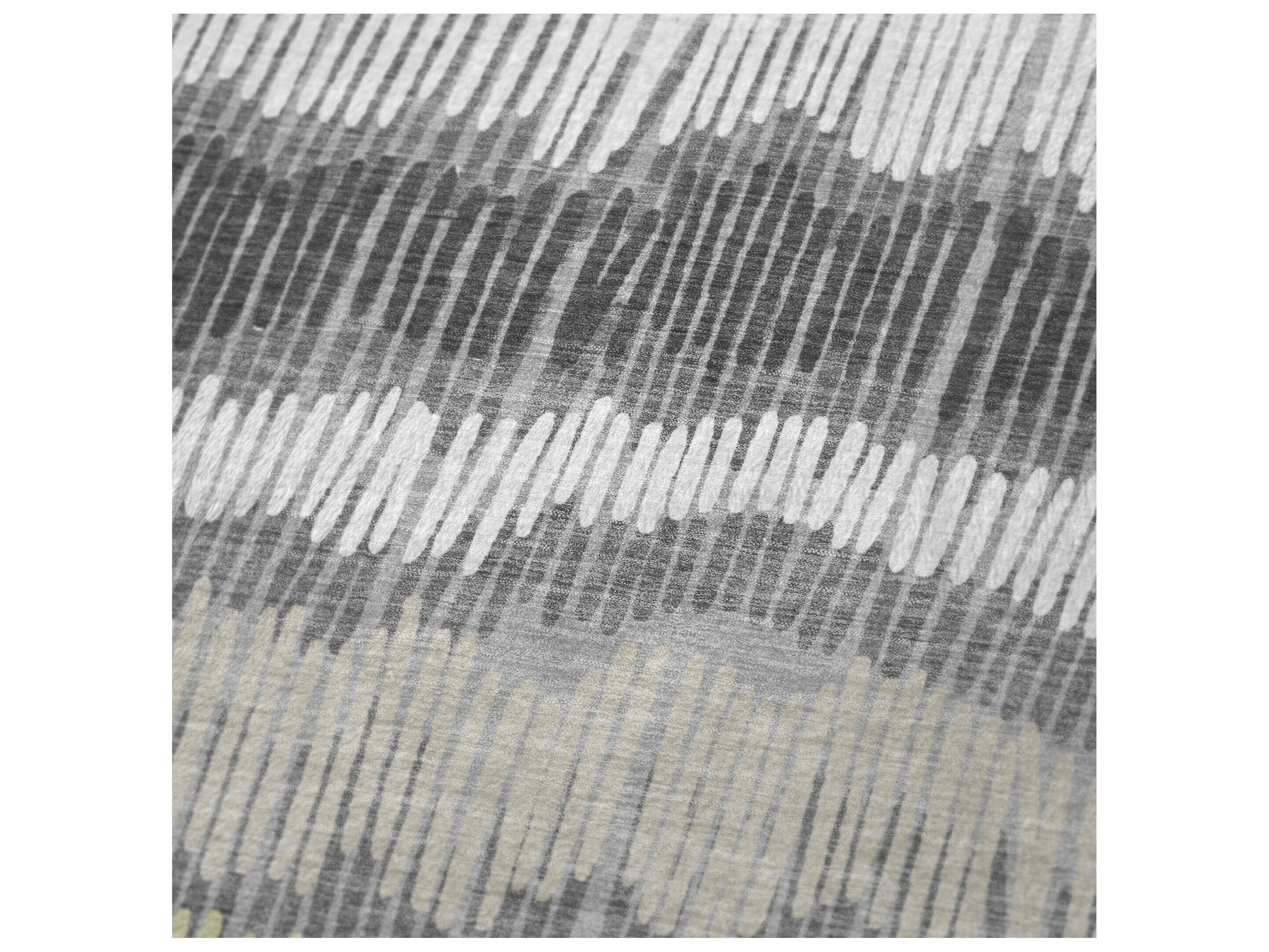 Dalyn Sherpa Gray Polyester Throw