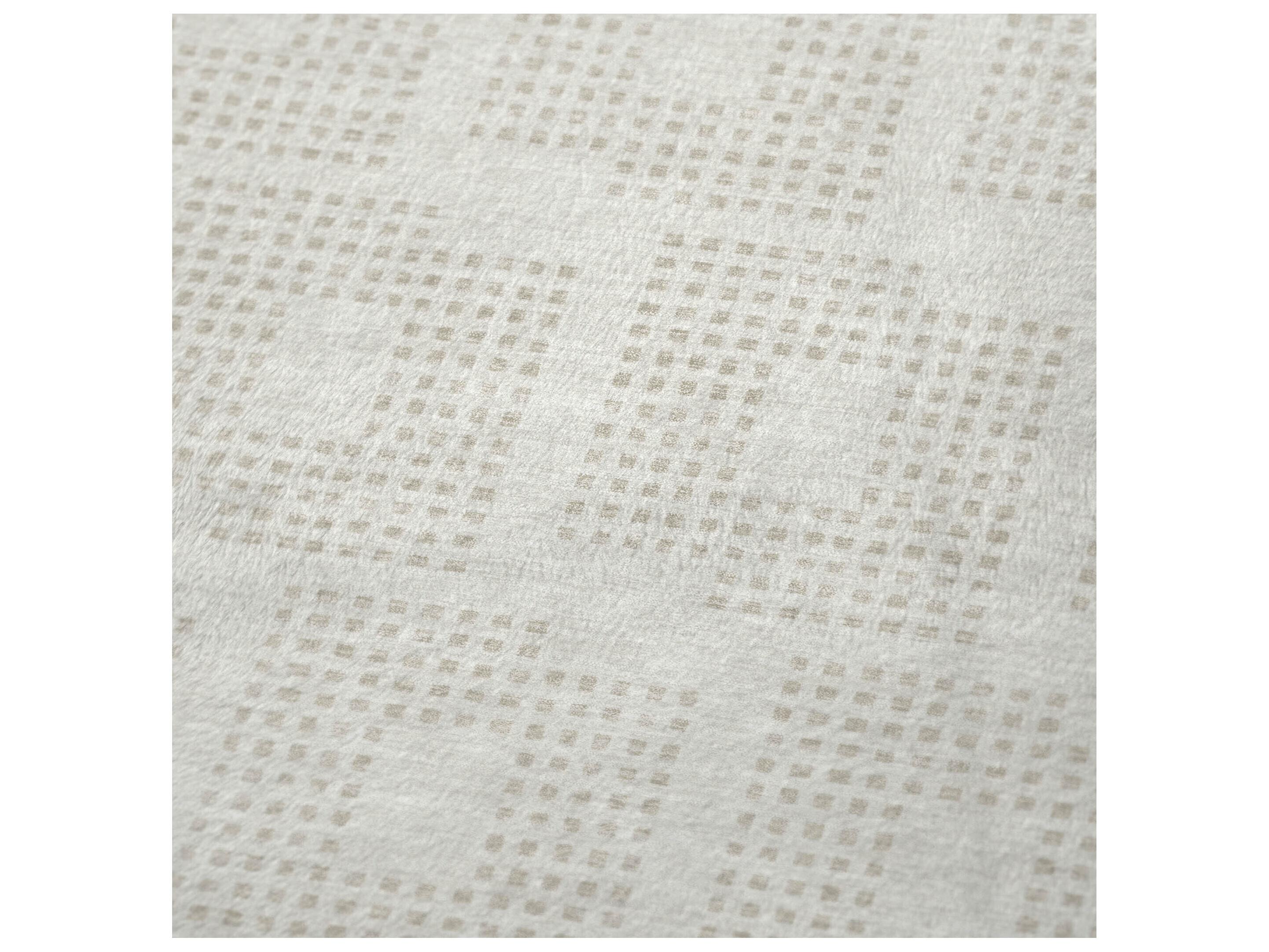 Dalyn Sherpa Ivory Polyester Throw