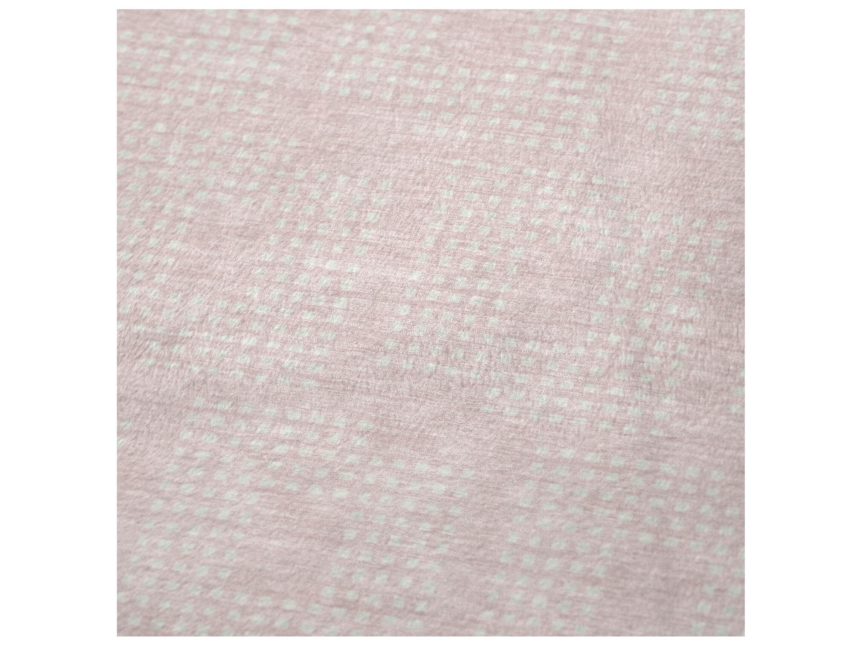 Dalyn Sherpa Pink Polyester Throw