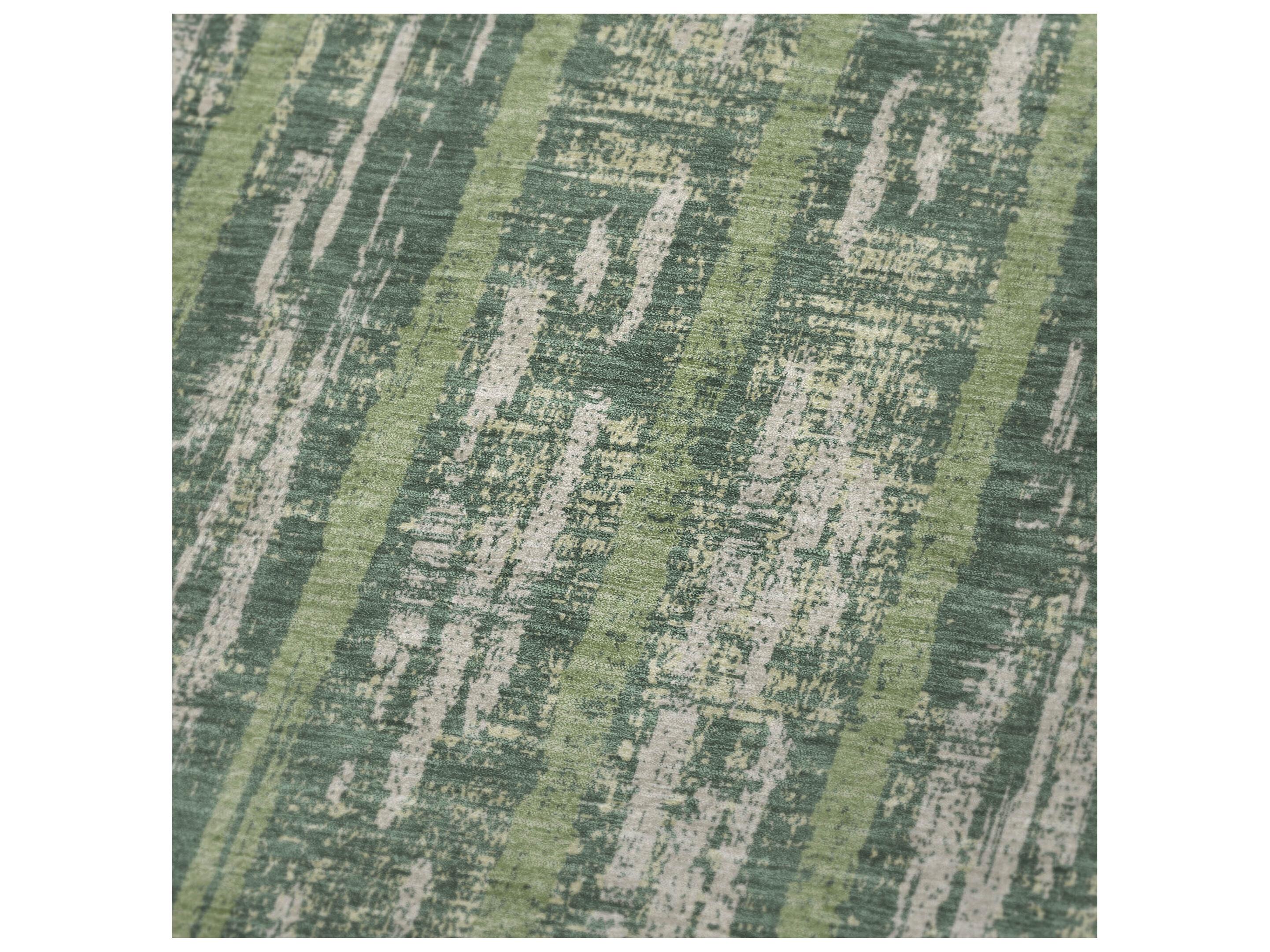 Dalyn Sherpa Green Polyester Throw