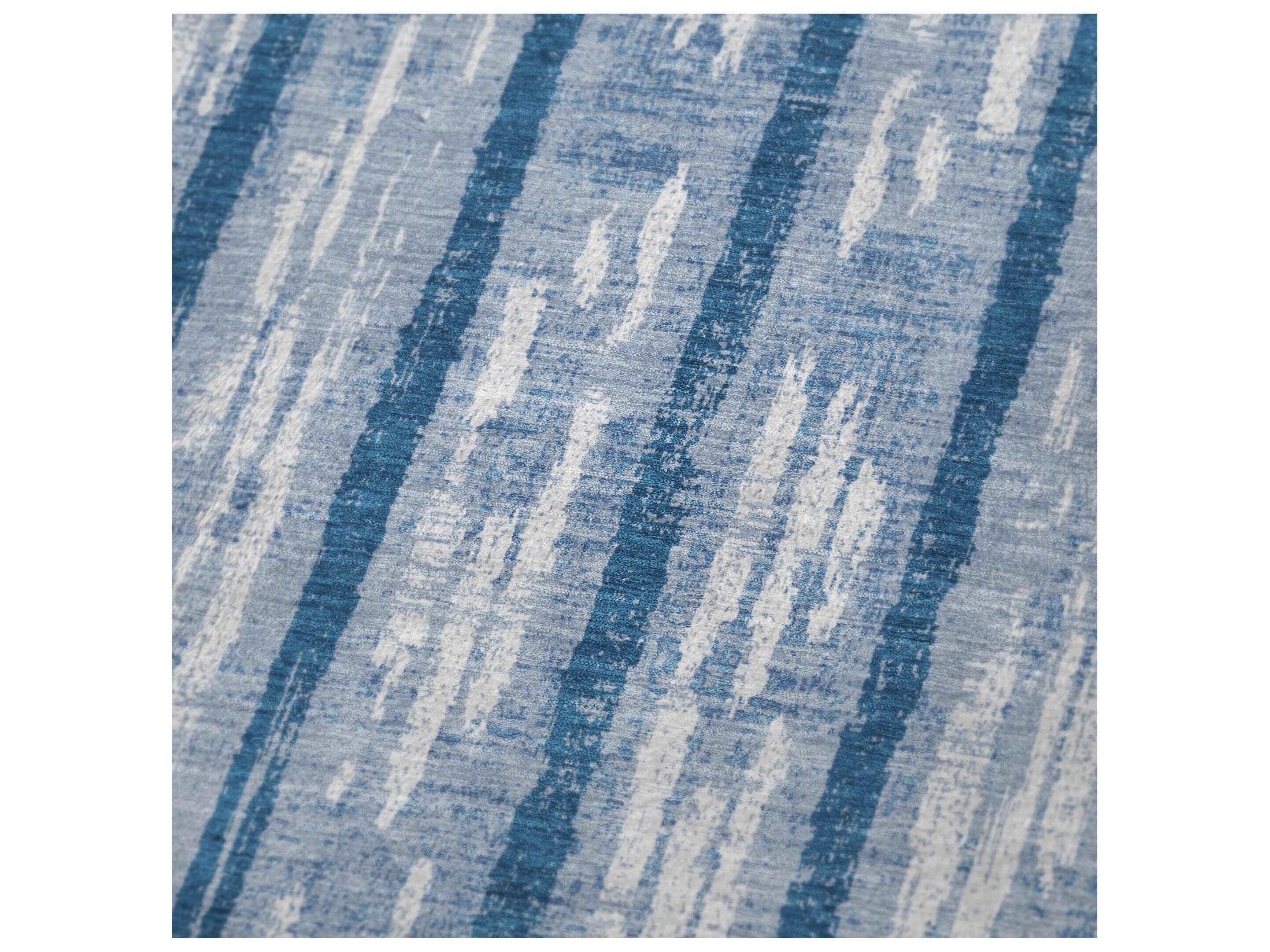 Dalyn Sherpa Blue Polyester Throw