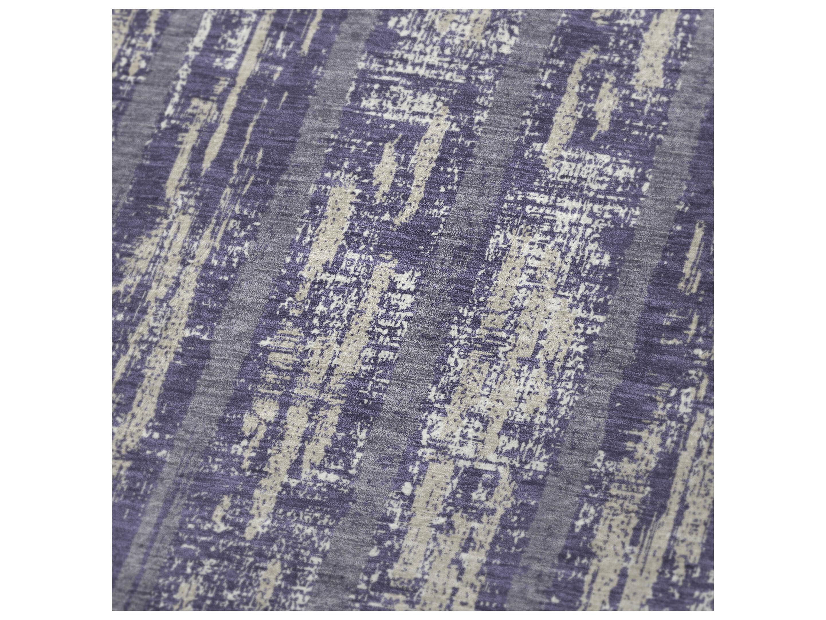 Dalyn Sherpa Purple Polyester Throw