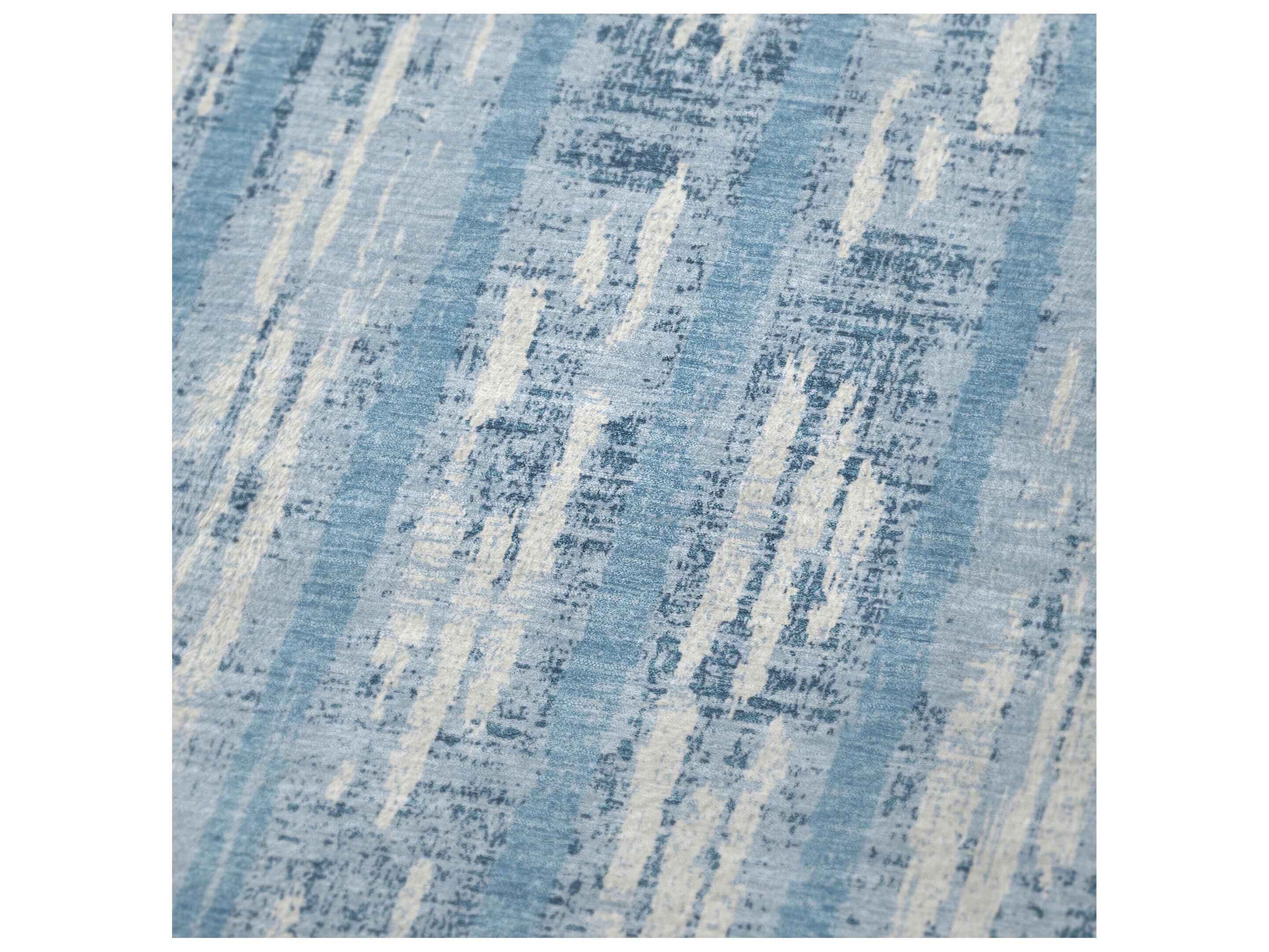 Dalyn Sherpa Blue Polyester Throw