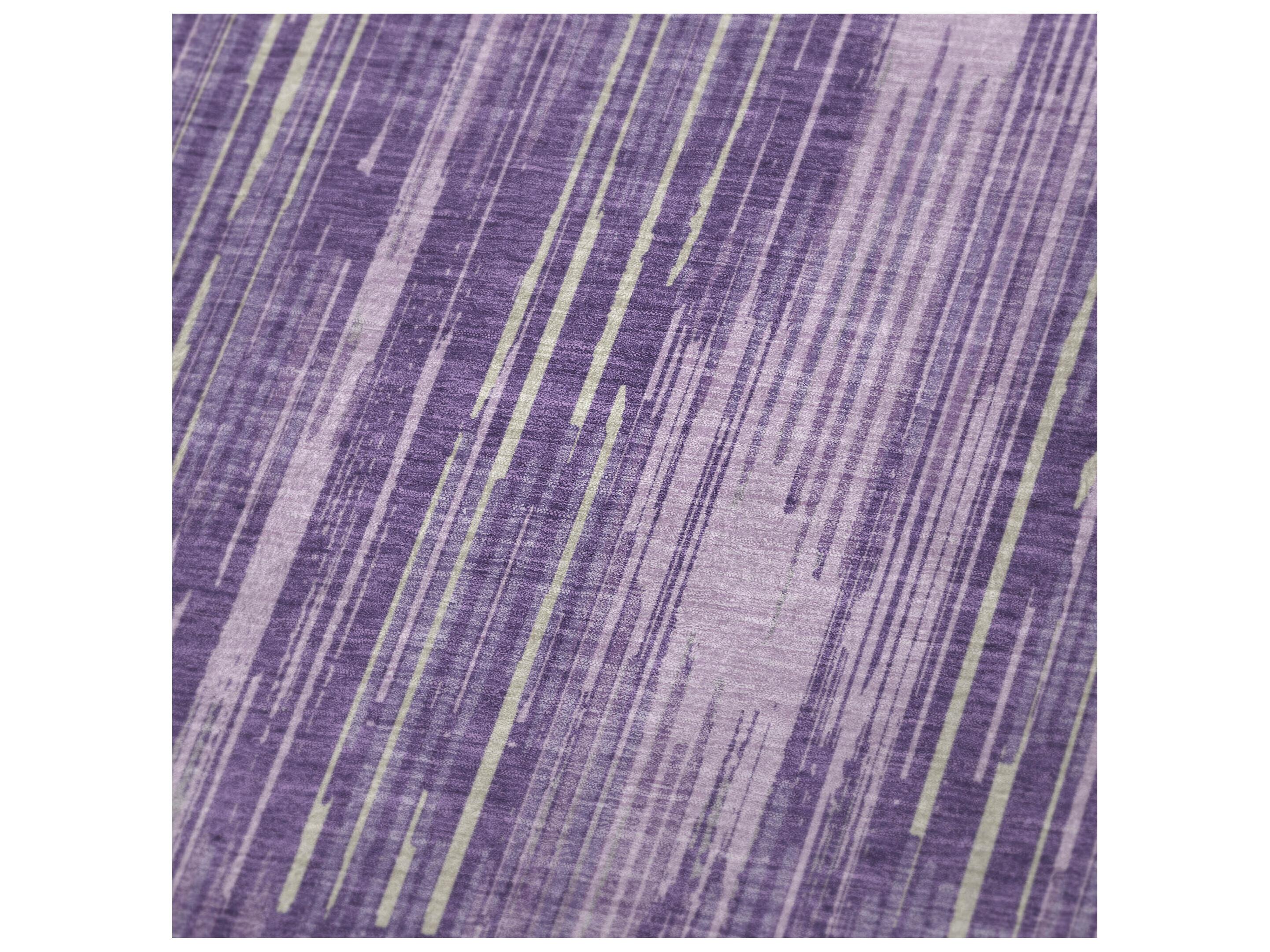 Dalyn Sherpa Purple Polyester Throw