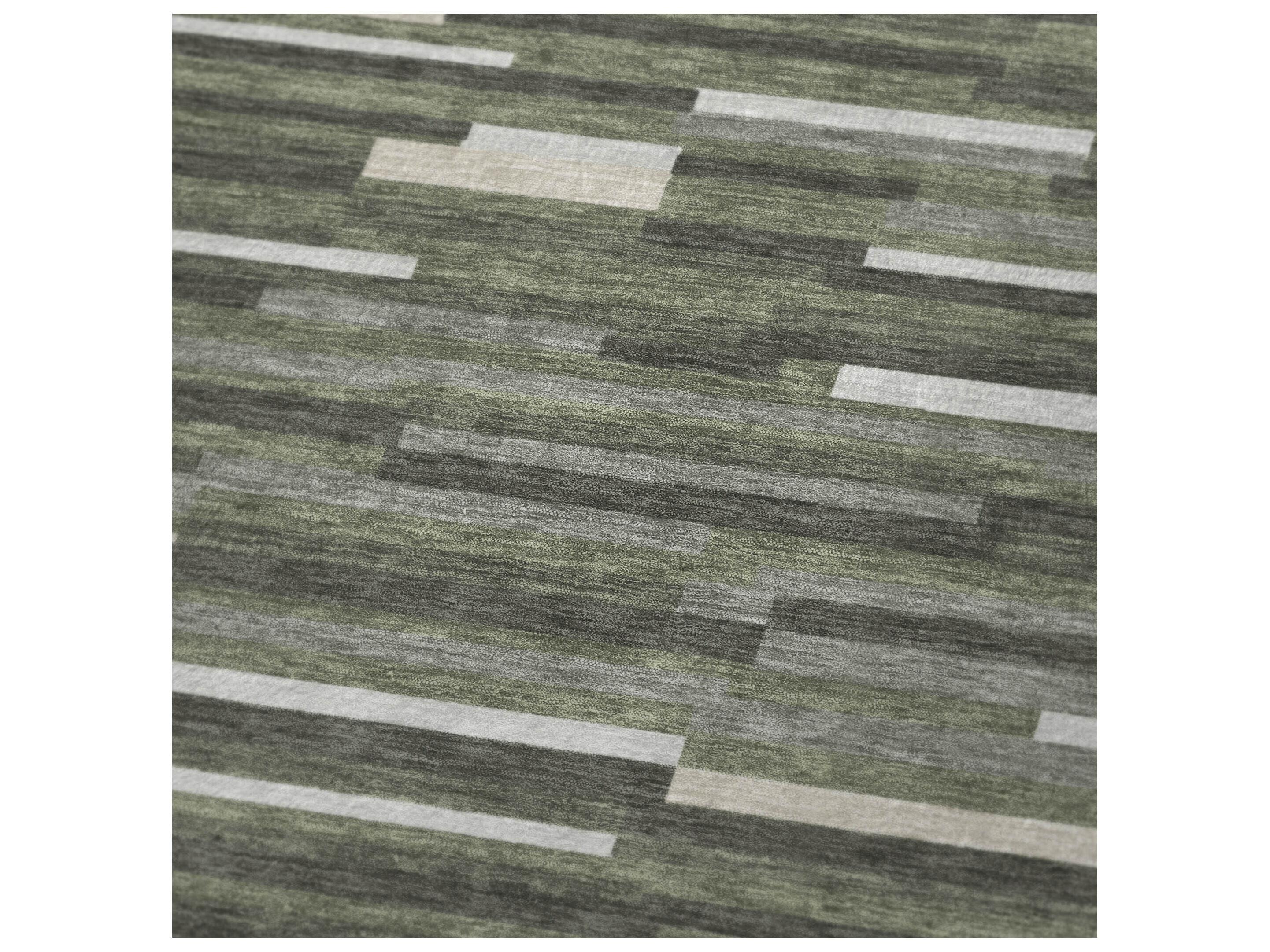 Dalyn Sherpa Green Polyester Throw