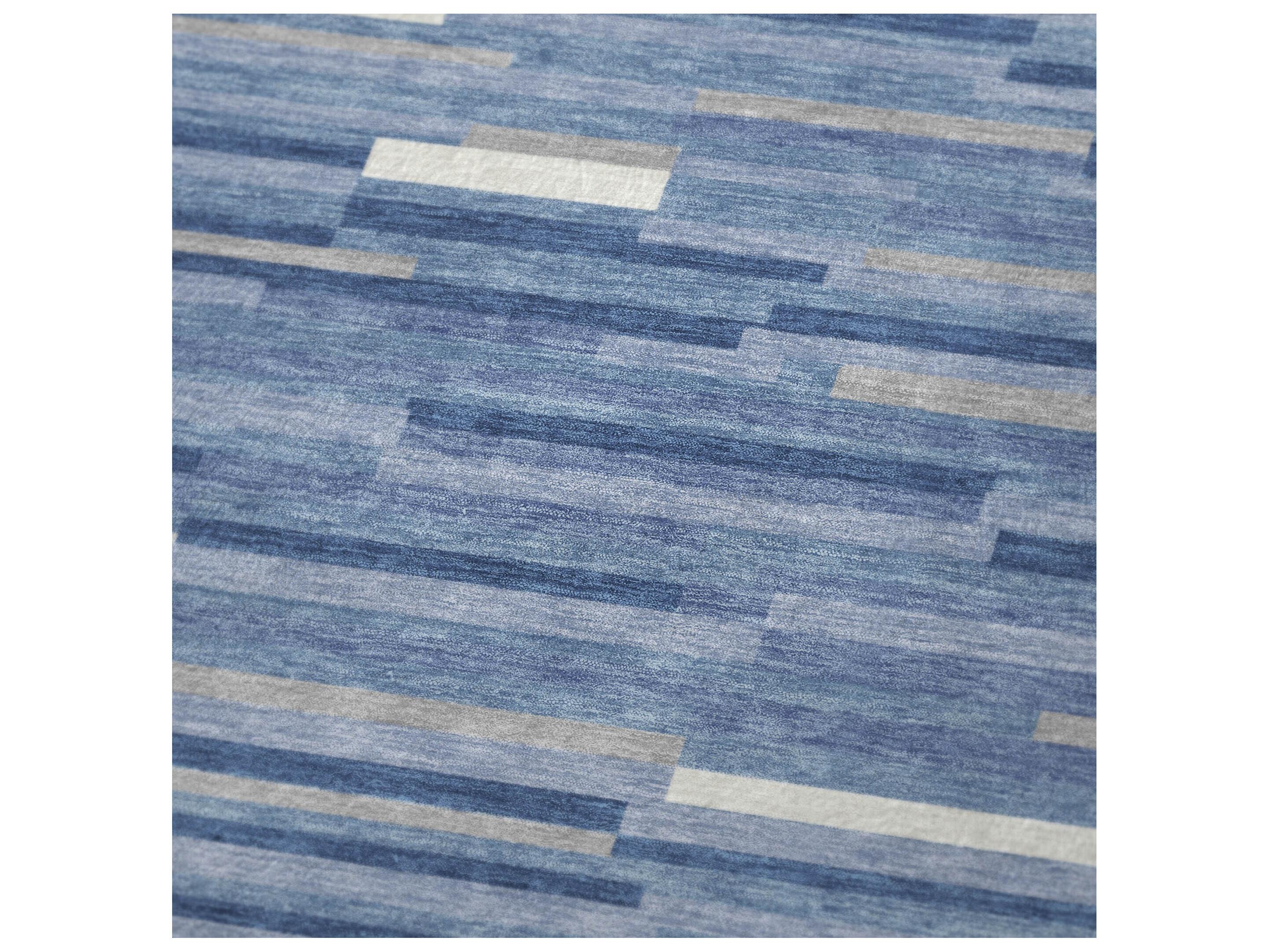 Dalyn Sherpa Blue Polyester Throw