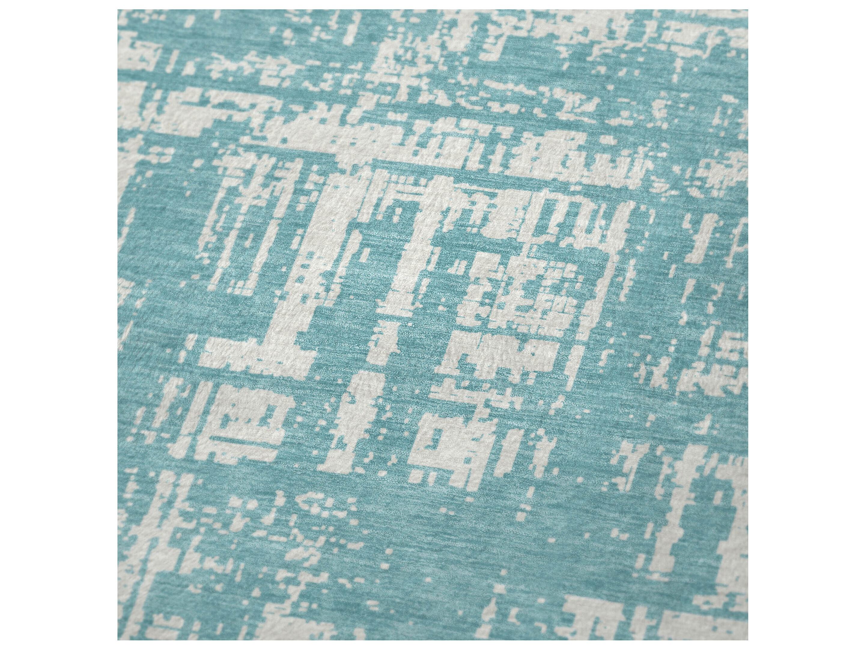 Dalyn Sherpa Teal Polyester Throw